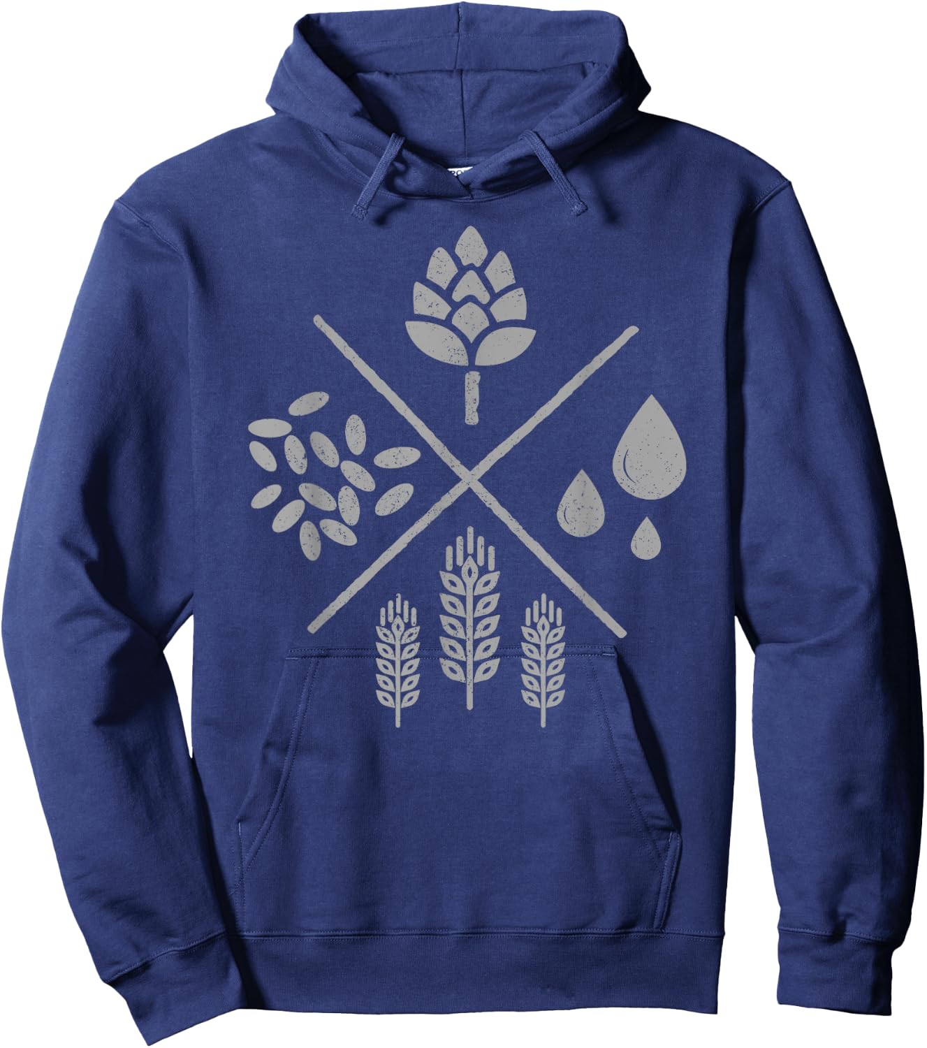 Beer Vintage Craft Beer Brewer Brewer Gift Hoodie - Hoodie | Navy