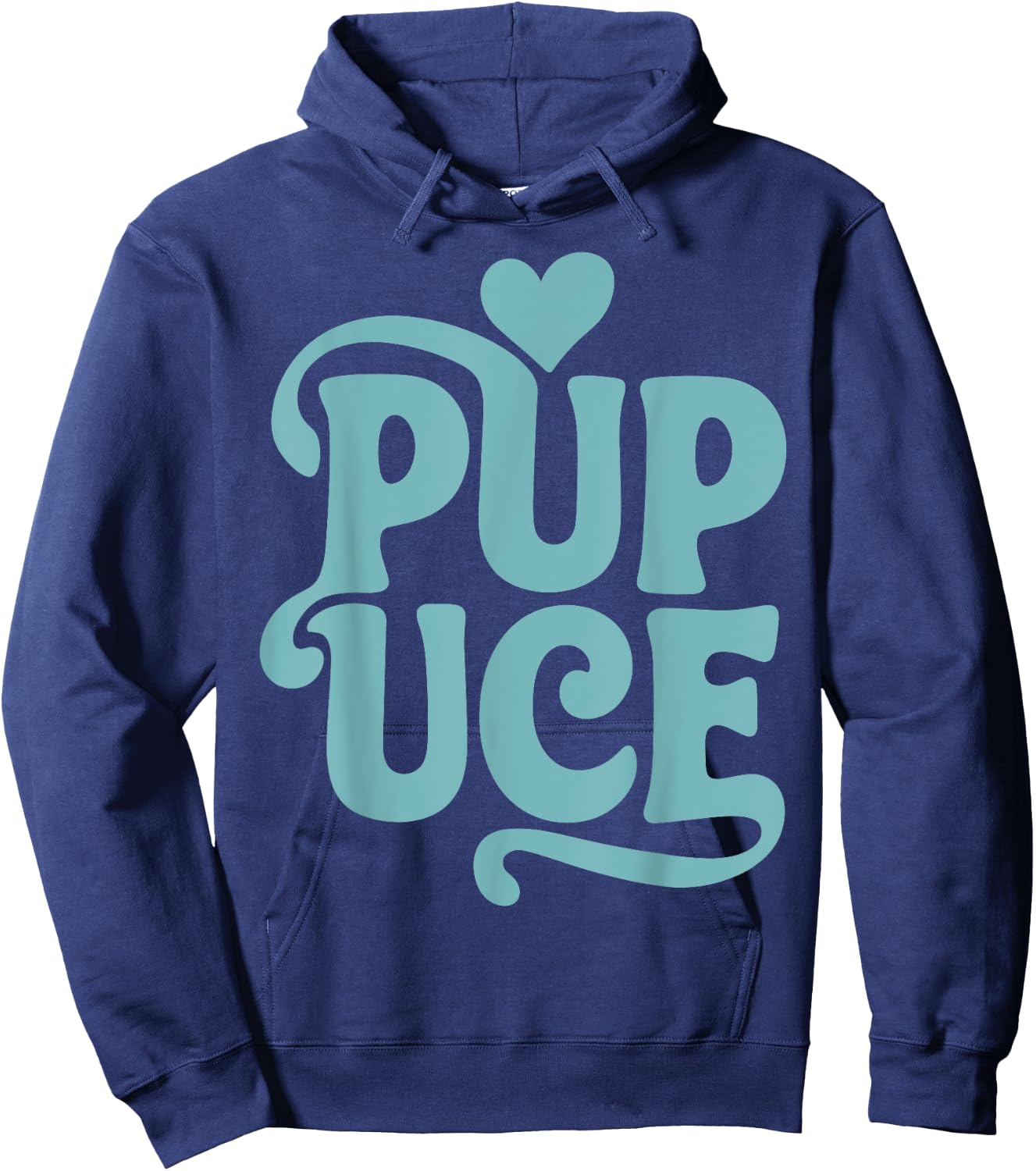 Funny PUPUCE Gift a PUPUCE Humor Gift Funny , Black, S Hoodie - Hoodie | Navy