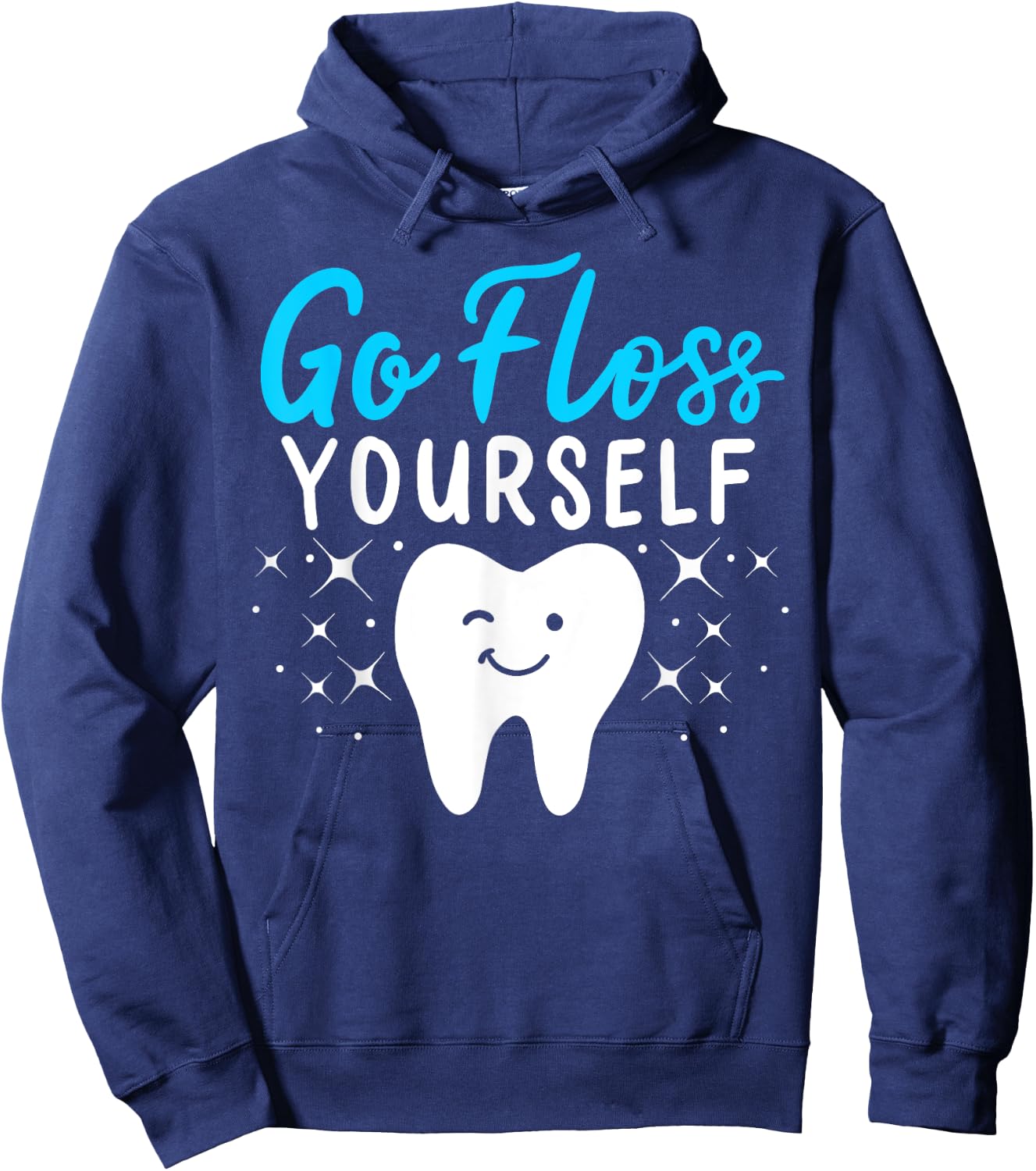 Dental Assistant Hygienist Dentist Tooth Gift Hoodie - Hoodie | Navy