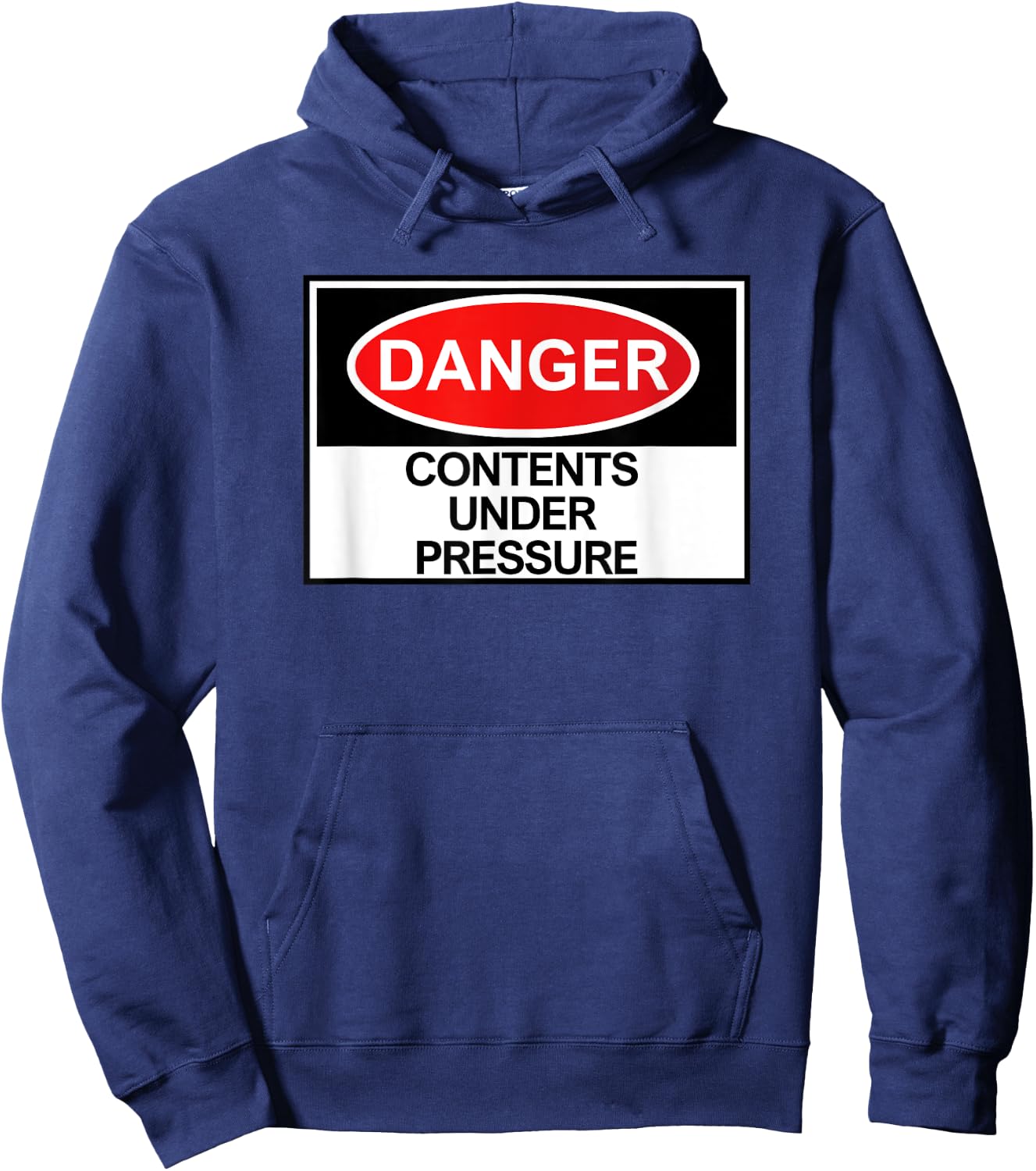 Smooth N Chunky Danger Contents Under Pressure , Small, Black Hoodie - Hoodie | Navy