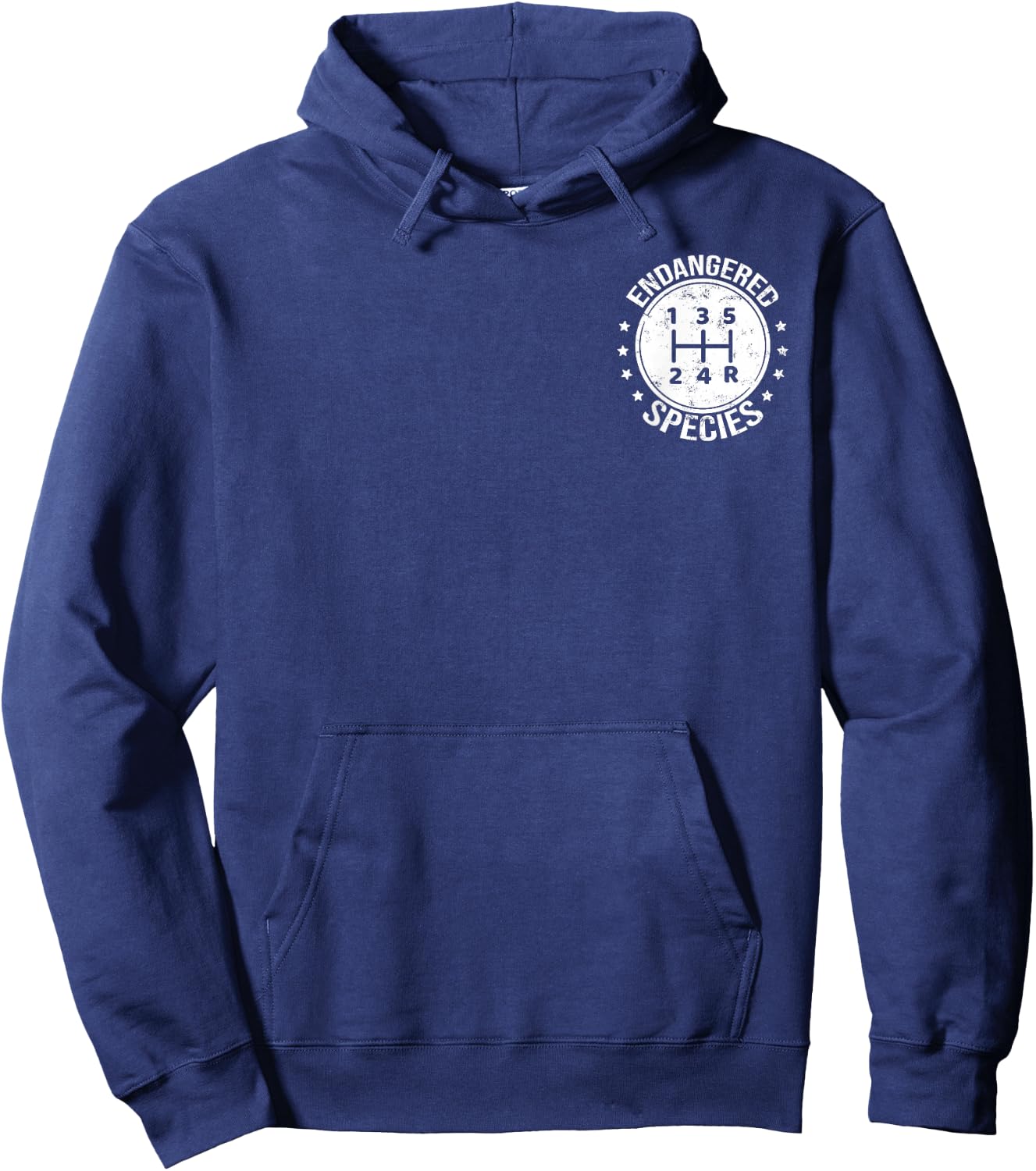 Endangered Specie Gear Shift Manual Transmission Car Lover Hoodie - Hoodie | Navy