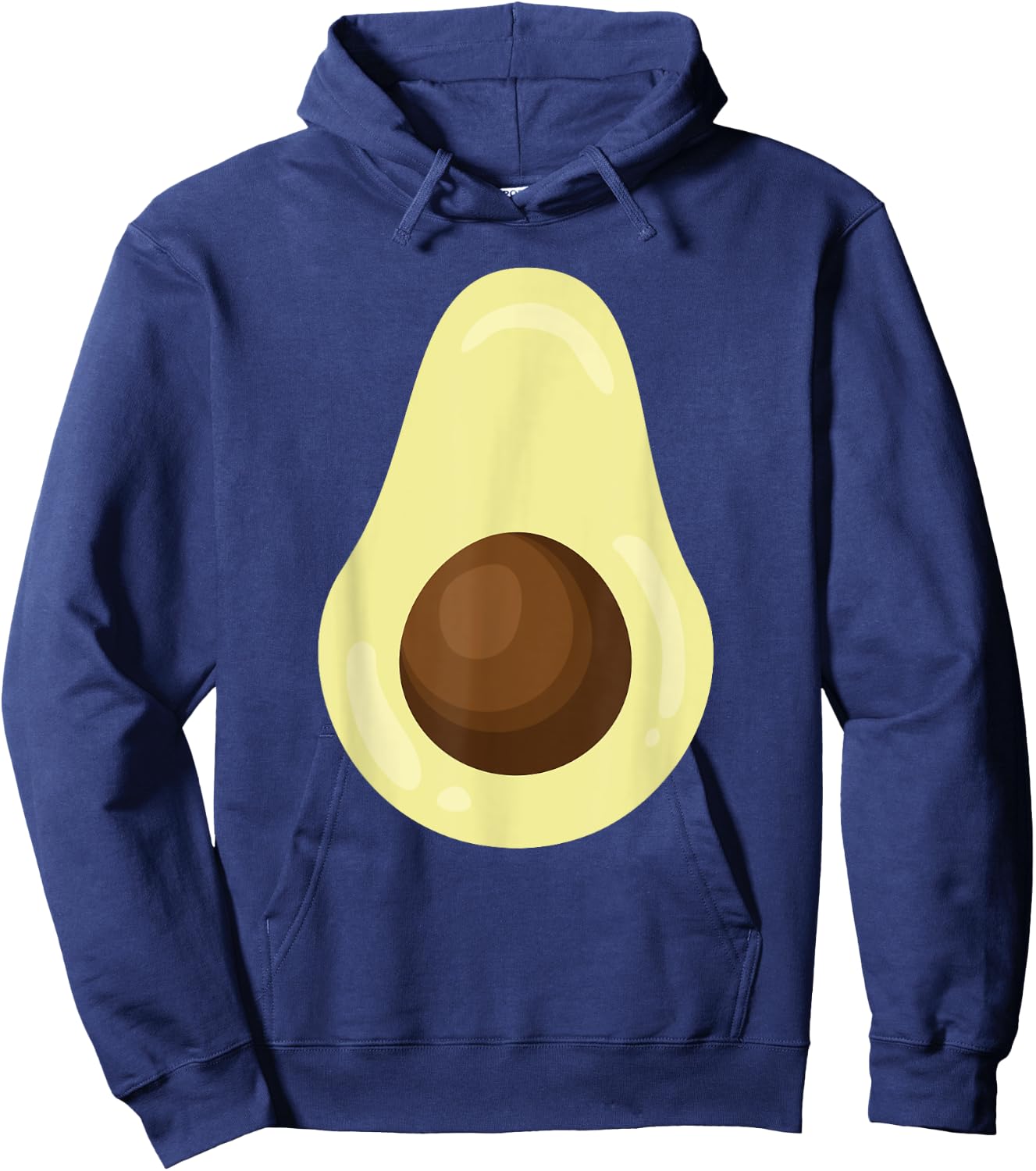 Avocado Lazy Halloween Easy Costume Funny Halloween Party Hoodie - Hoodie | Navy