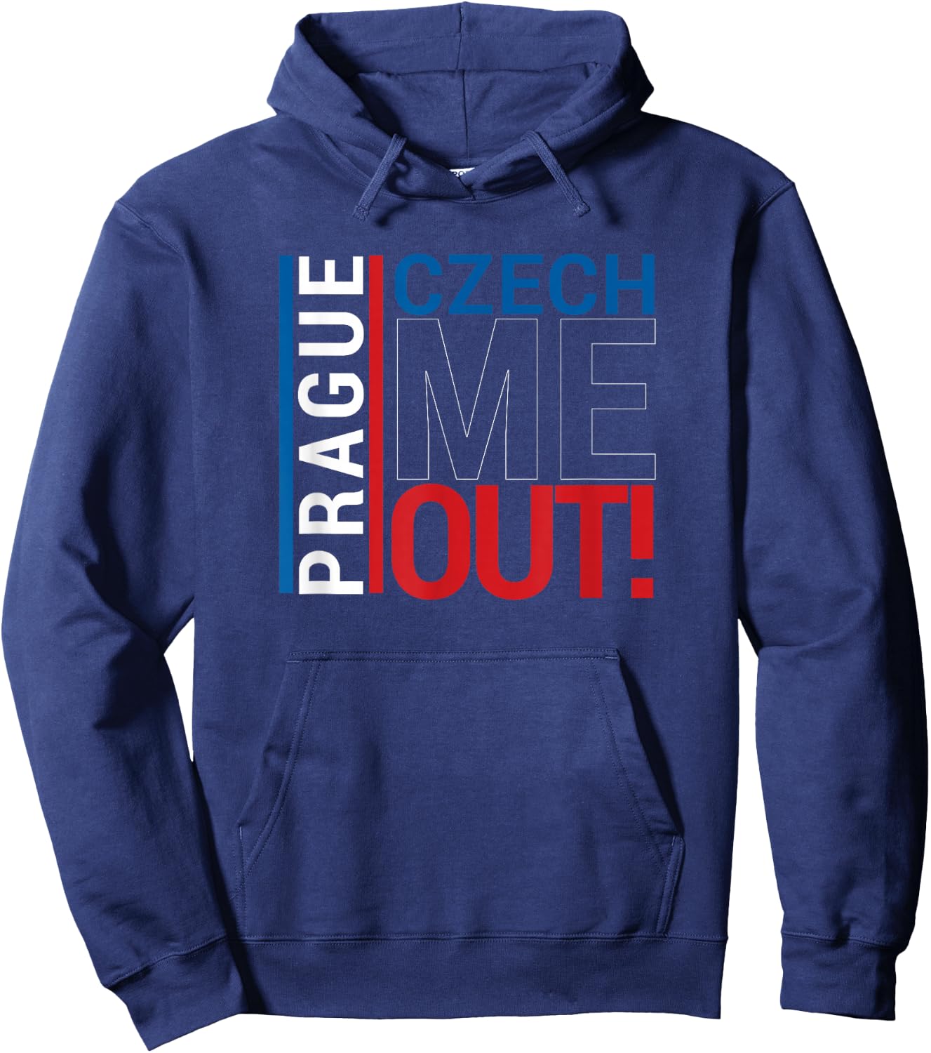 Prague Shirt Love Czech Me Out Czech Republic Souvenir Hoodie - Hoodie | Navy
