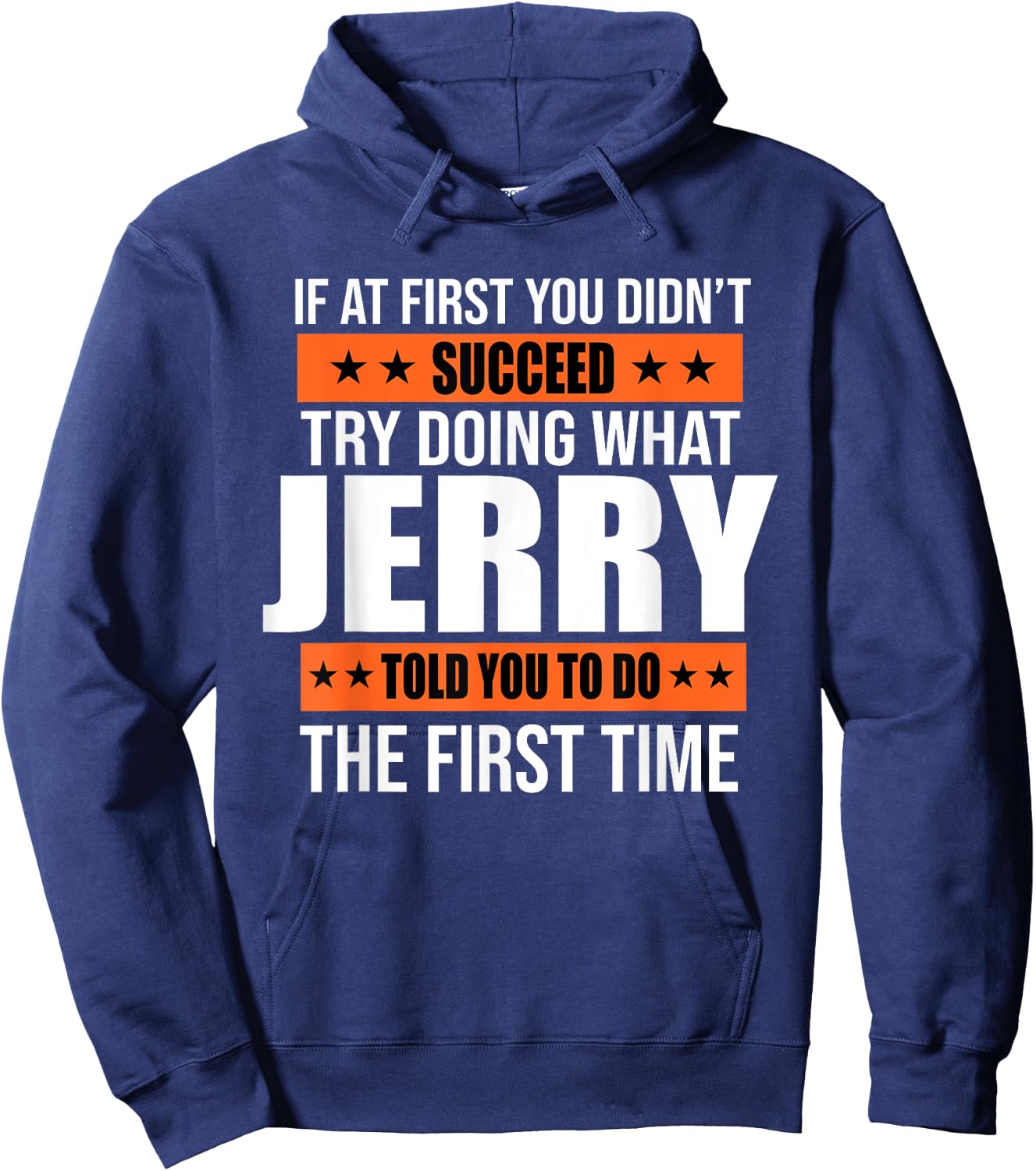 Jerry Gifts Name Personalized Birthday Presents Funny Hoodie - Hoodie | Navy
