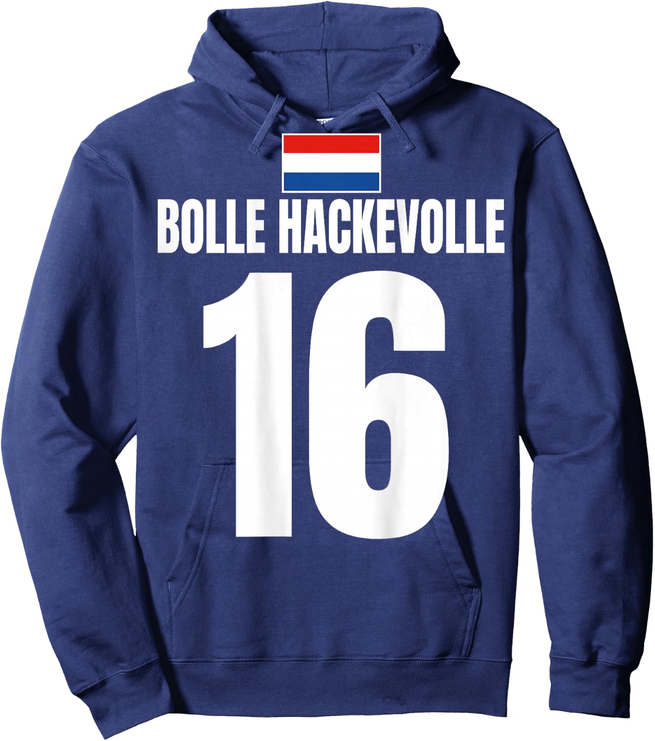 Gruppenoutfit Holland Sauf Trikot Festival Partygruppe Malle Hoodie - Hoodie | Navy