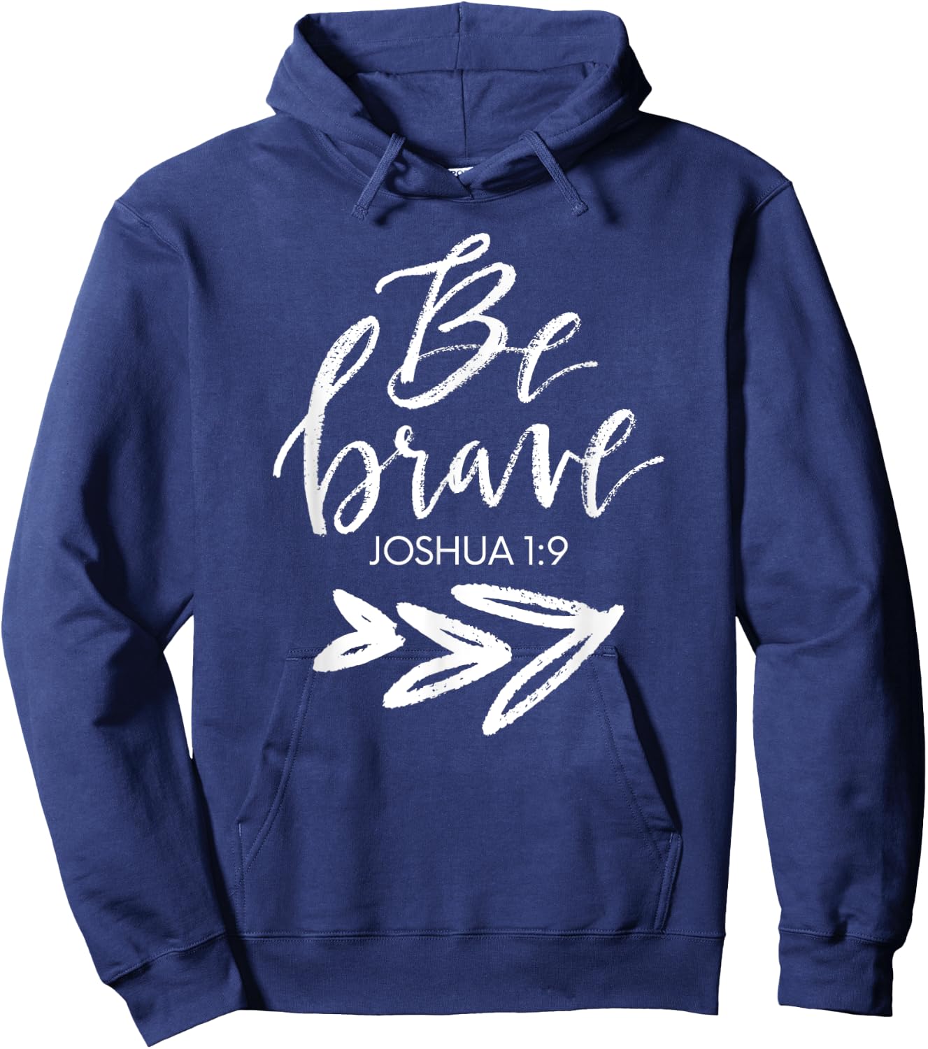 Cool Be Brave Inspirational Men Women Gift Hoodie - Hoodie | Navy