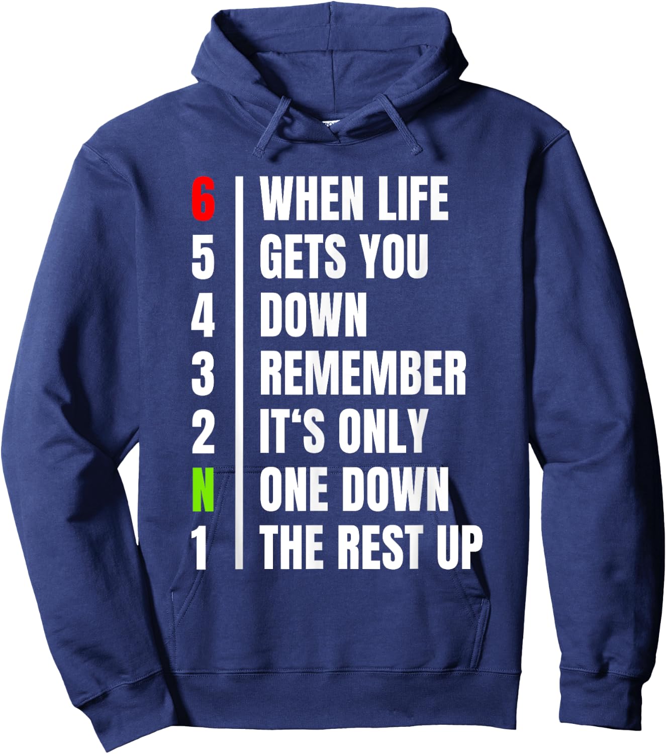 Motorbike Gears Joke | Biker Motorcycle Rider Hoodie - Hoodie | Navy