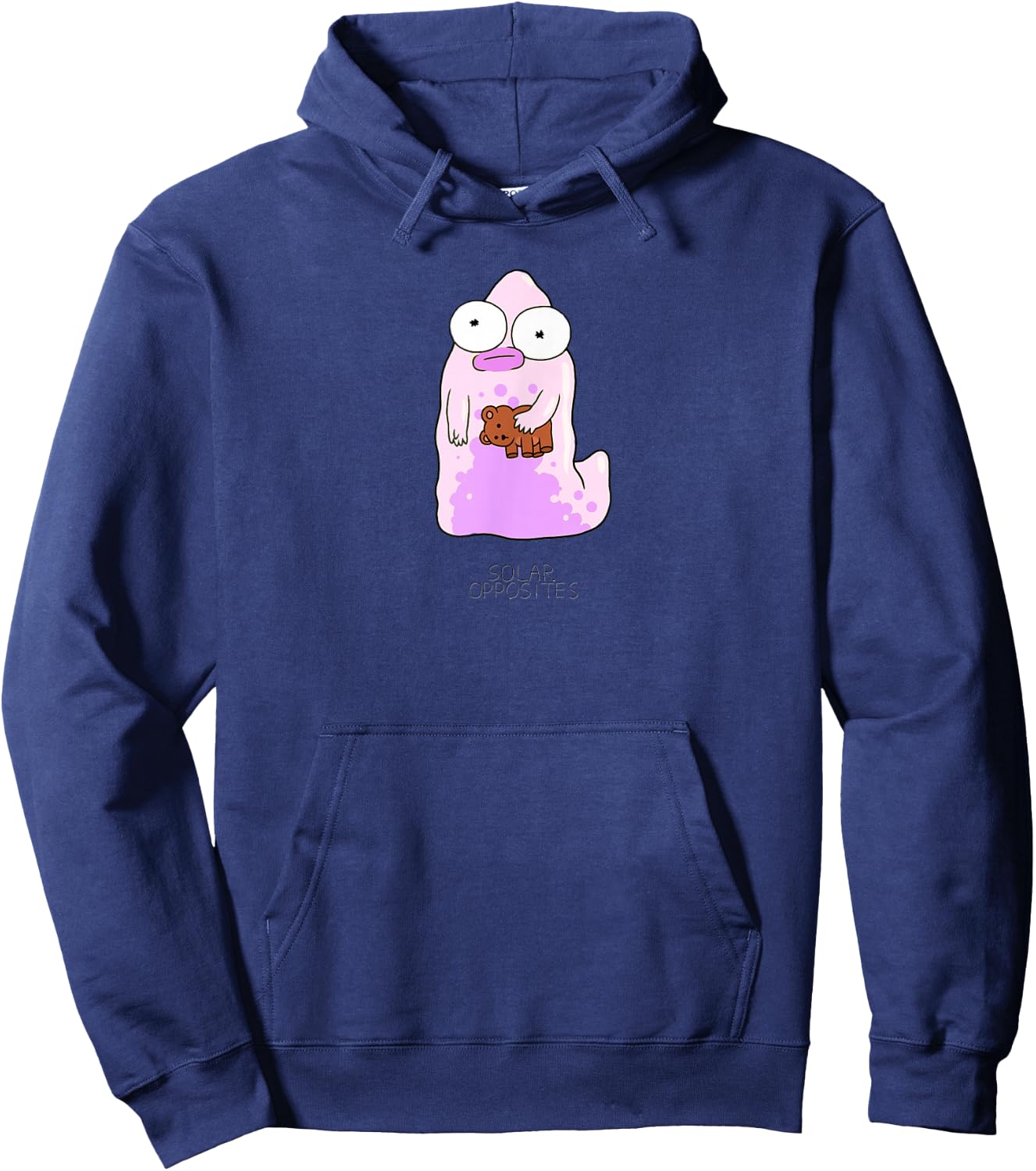 Solar Opposites The Pupa Turns Purple Midnight Blue , Black, S Hoodie - Hoodie | Navy