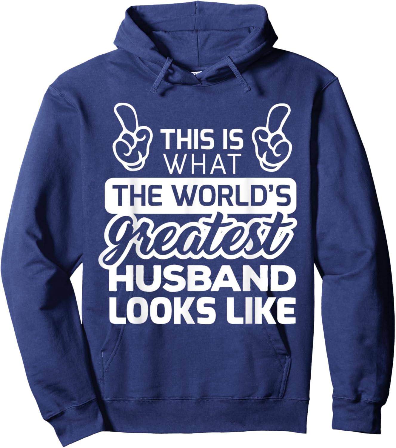 World's Greatest Husband Best Husband Ever Hoodie - Hoodie | Navy