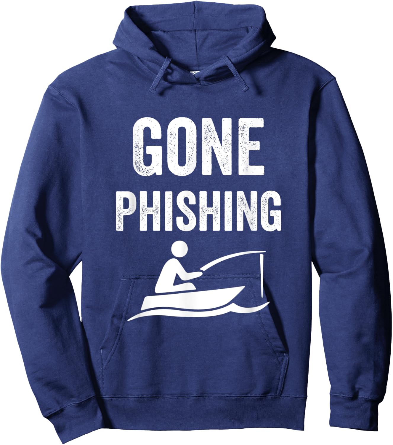 Cybersecurity Social Engineering Phishing Hacker Gift Hoodie - Hoodie | Navy