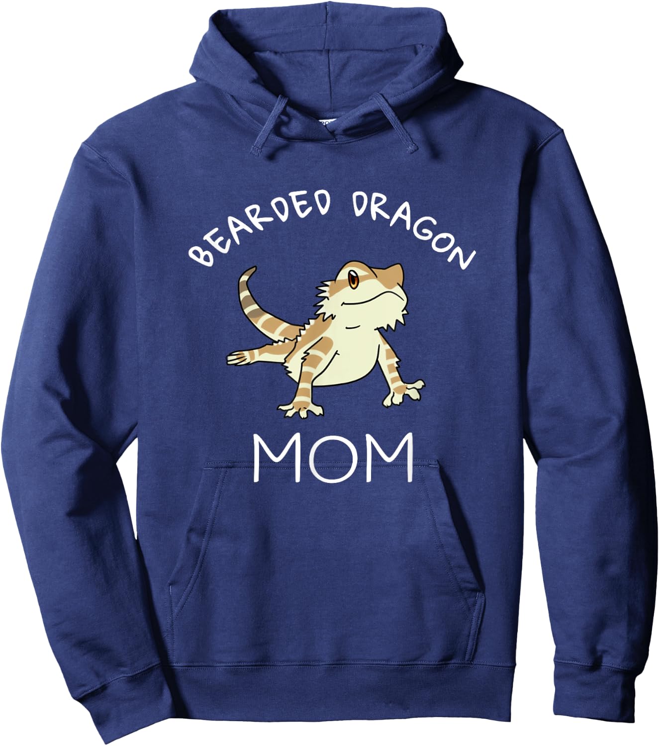 Bearded dragon Mom, Funny mothers day Hoodie - Hoodie | Navy