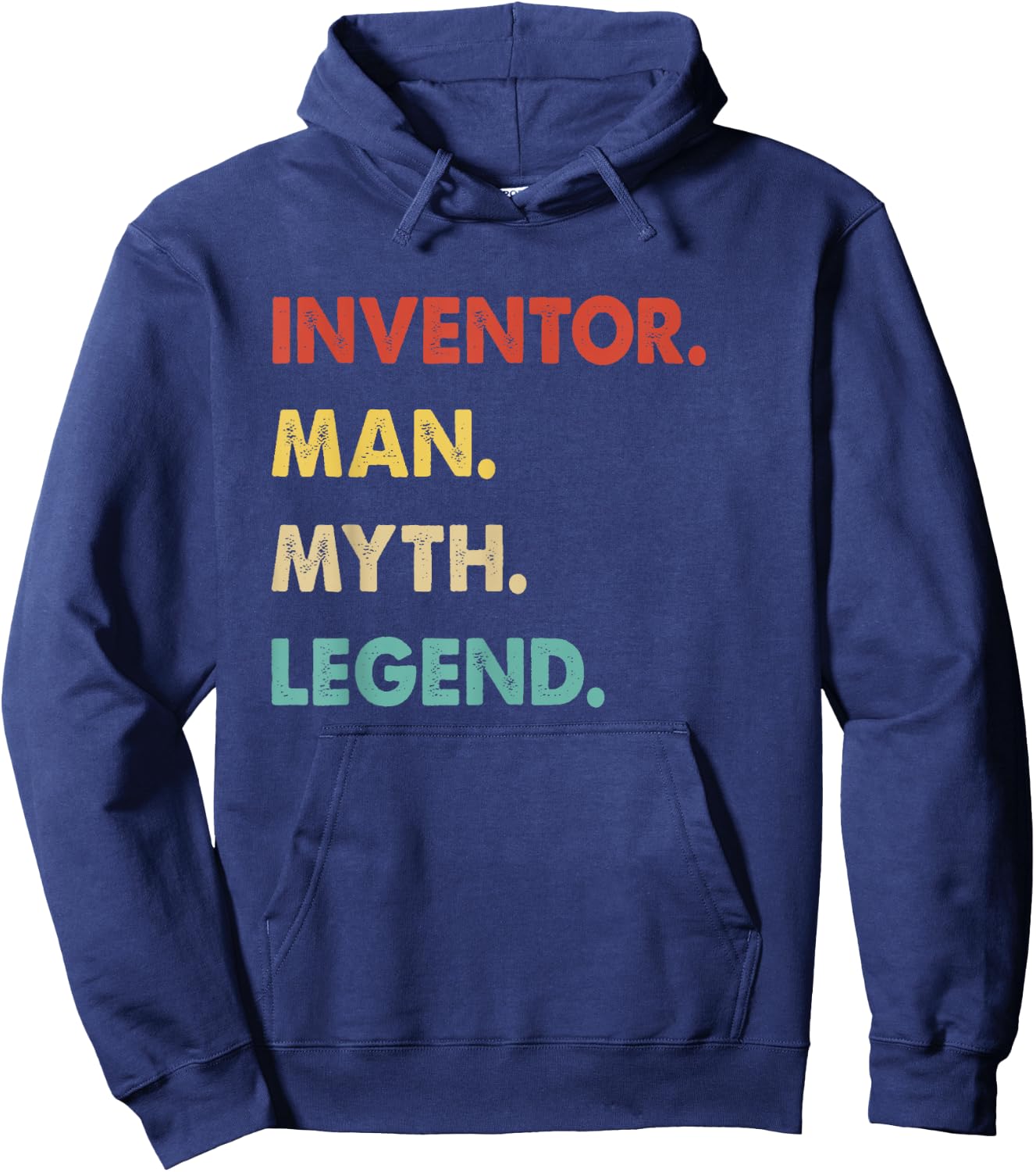 Inventor Man Myth Legend Hoodie - Hoodie | Navy