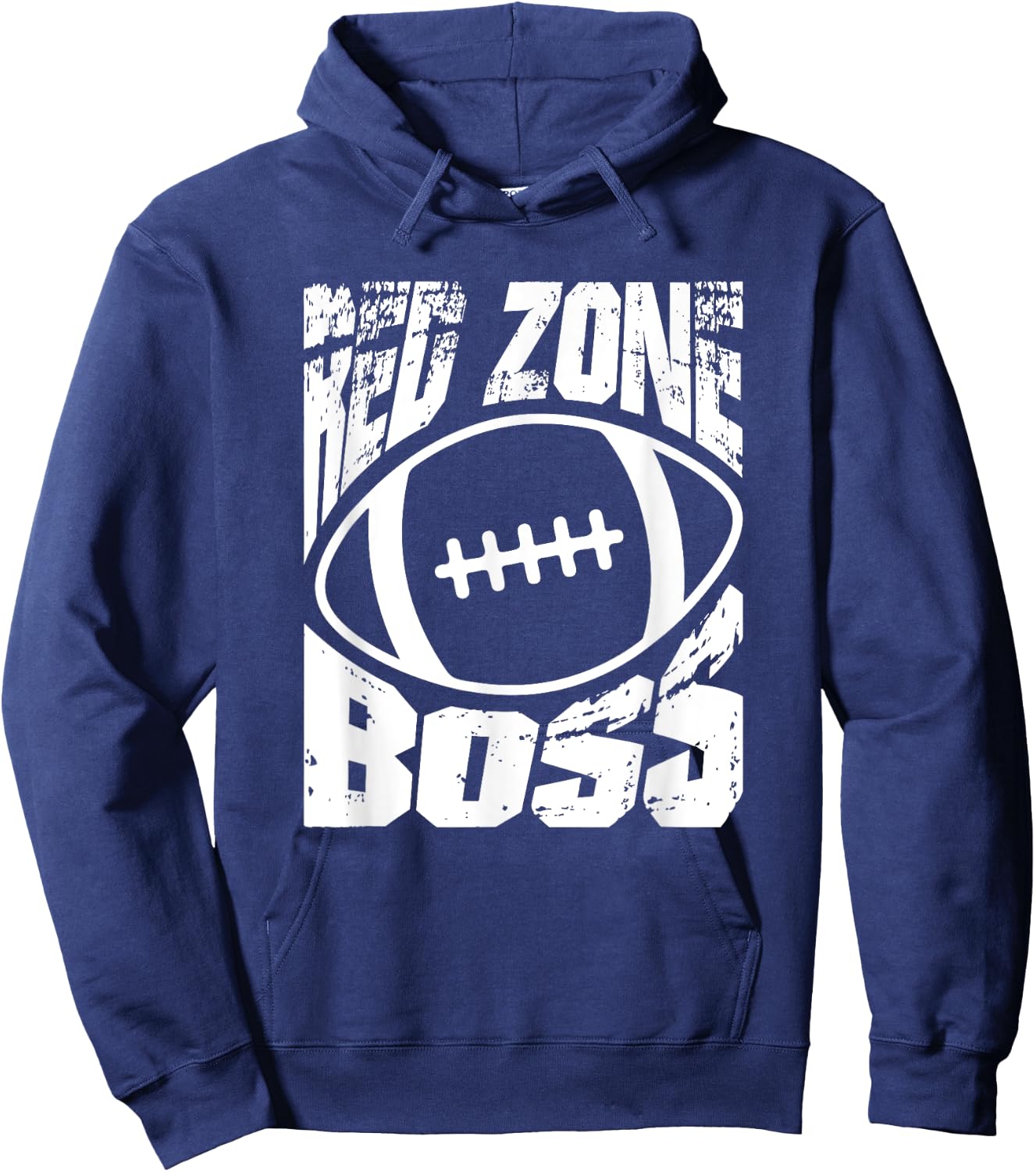American Football Red Zone Boss Sports Hoodie - Hoodie | Navy