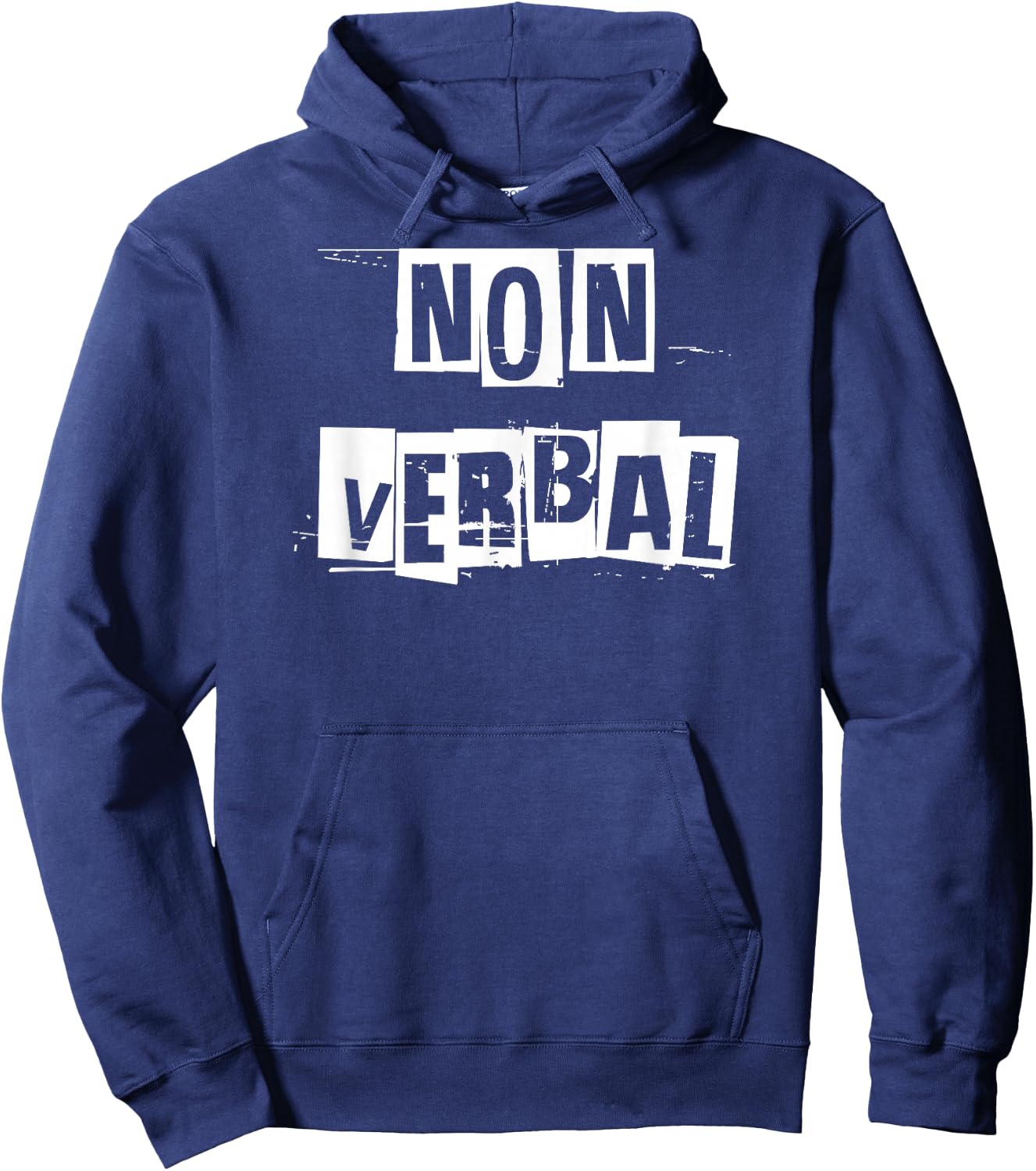 Non Verbal Hoodie - Hoodie | Navy