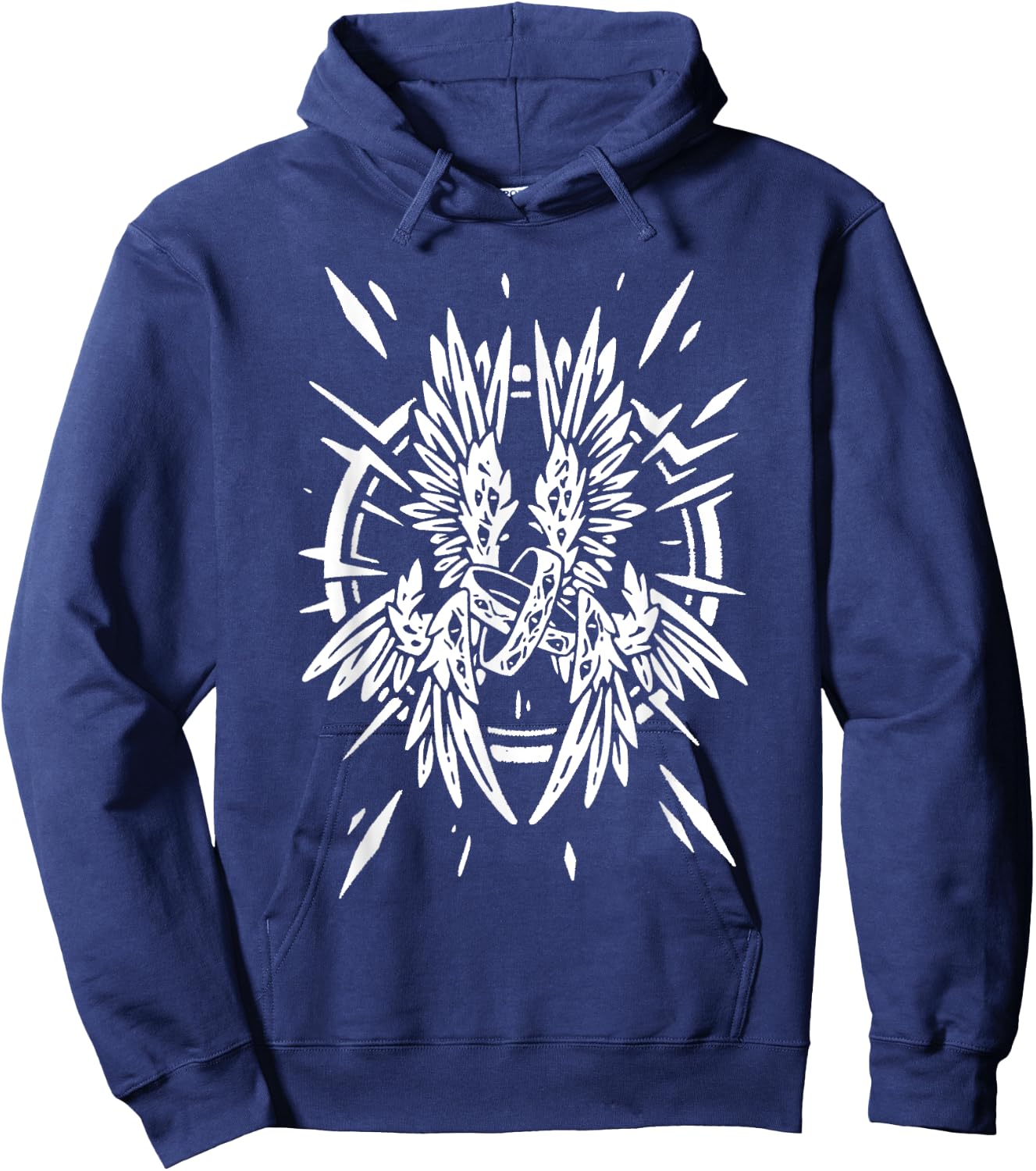 Biblically accurate angel, Be Not Afraid Bible Angel Hoodie - Hoodie | Navy