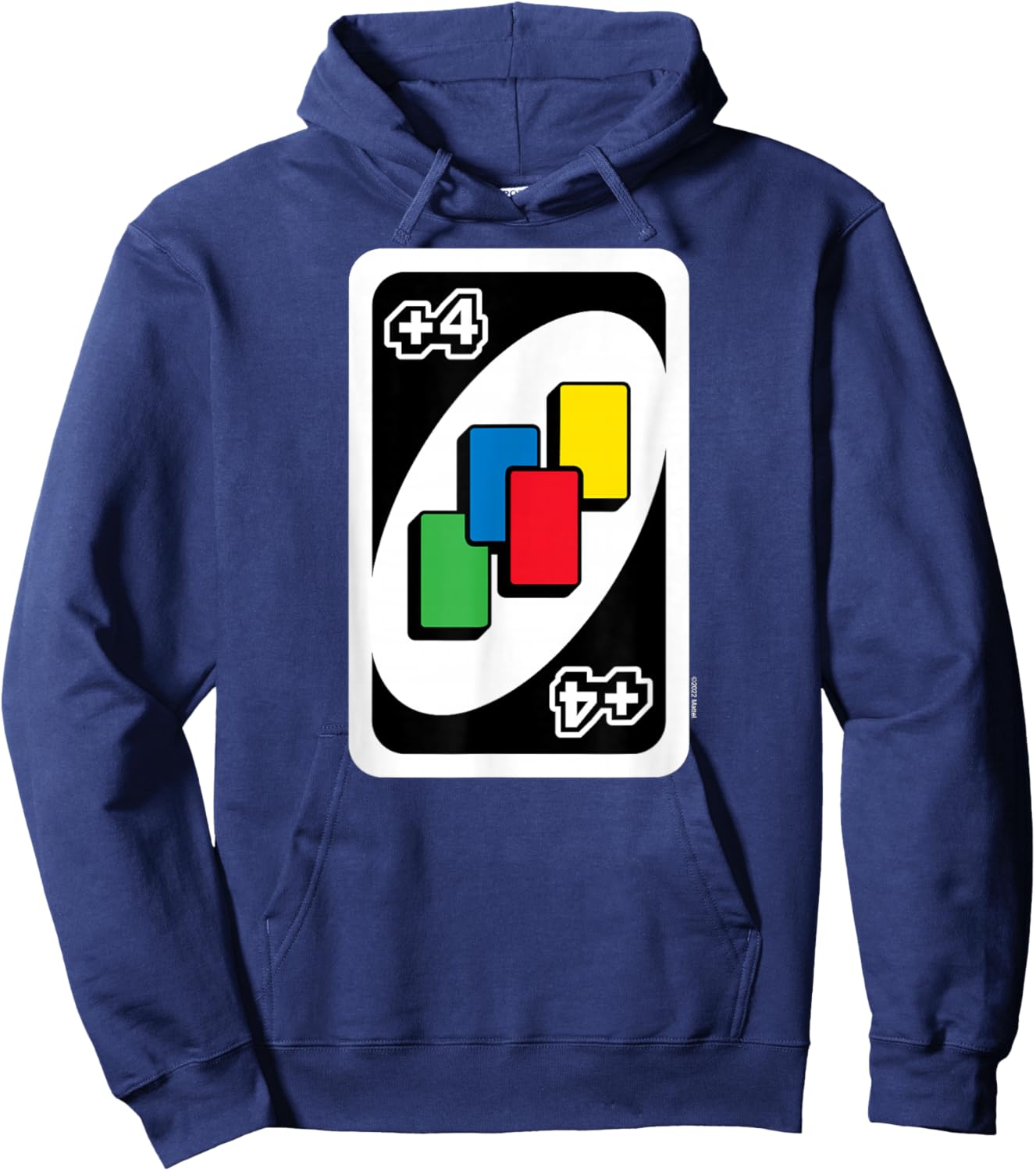 UNO - Draw four cards Hoodie - Hoodie | Navy
