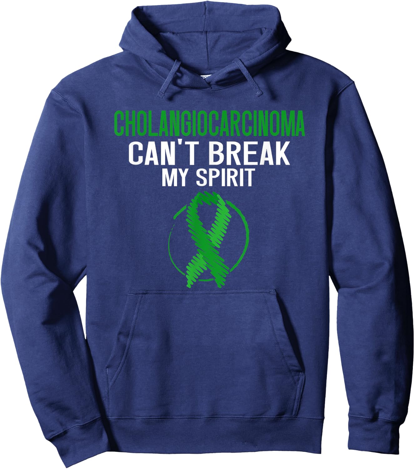 Bile Duct Gallbladder Cancer Cholangiocarcinoma Hoodie - Hoodie | Navy