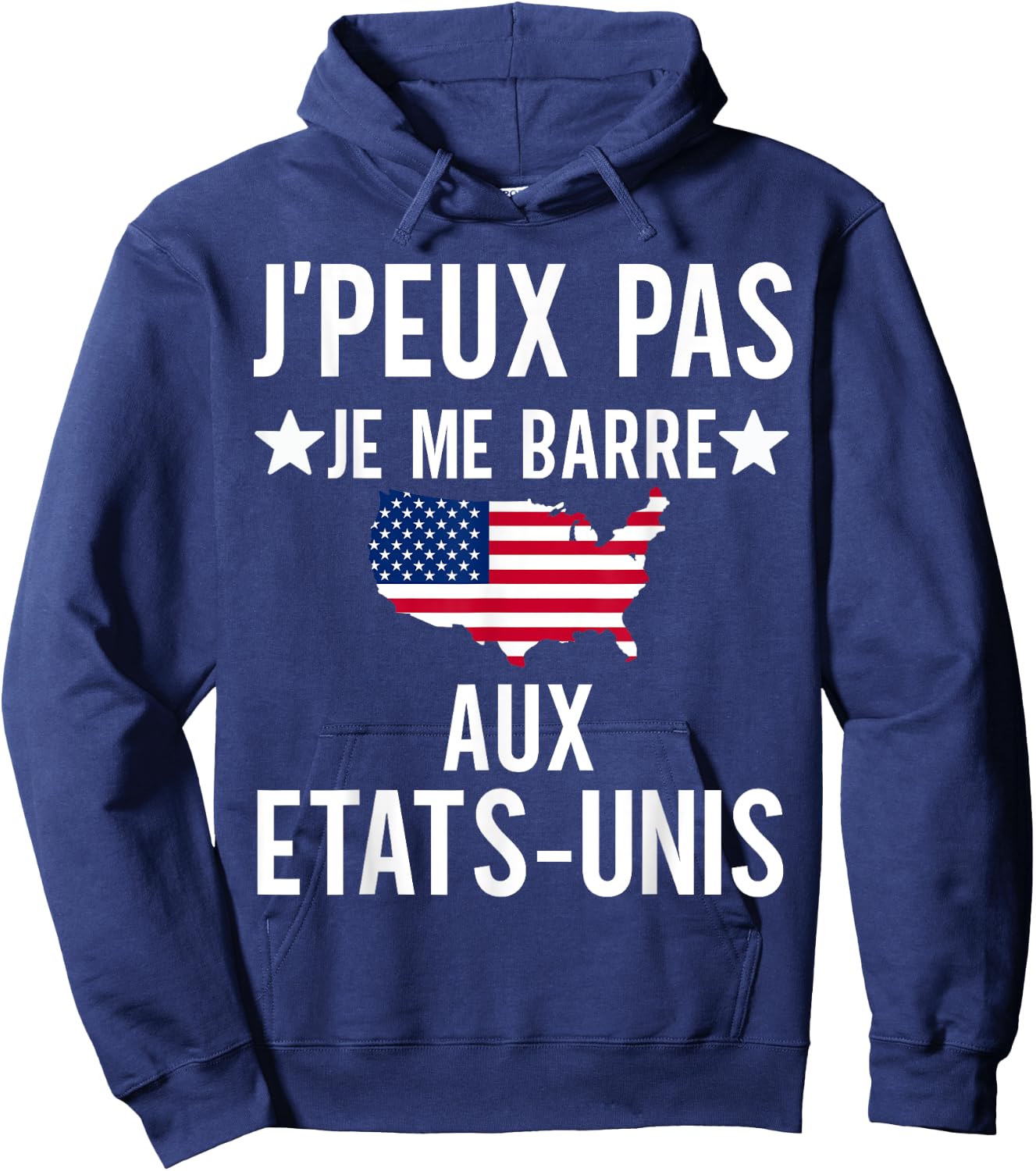 United States gift travel USA humor man woman America , Black, S Hoodie - Hoodie | Navy