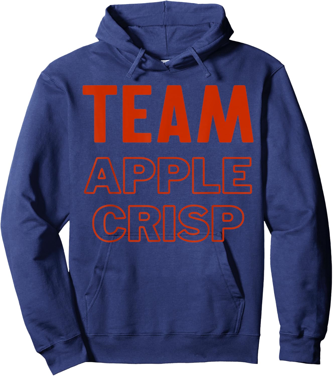 Autumn PSL Season Aesthetic Team Apple Crisp Macchiato Hoodie - Hoodie | Navy