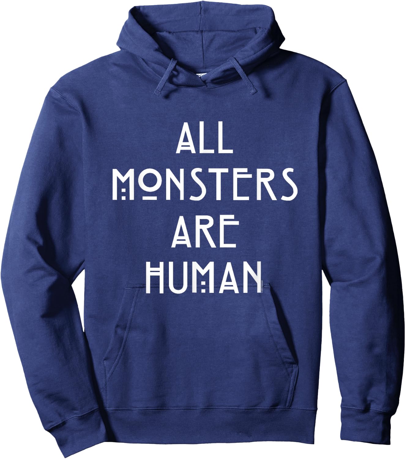 American Horror Story Asylum Monster Are People , black Hoodie - Hoodie | Navy