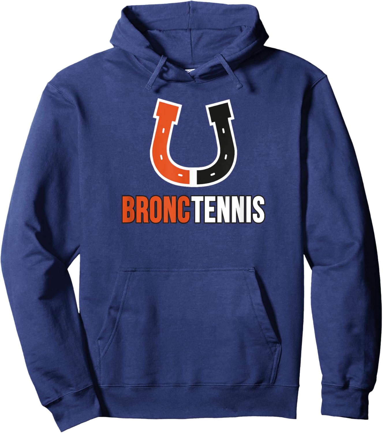 Billings Senior Bronc Tennis Hoodie - Hoodie | Navy