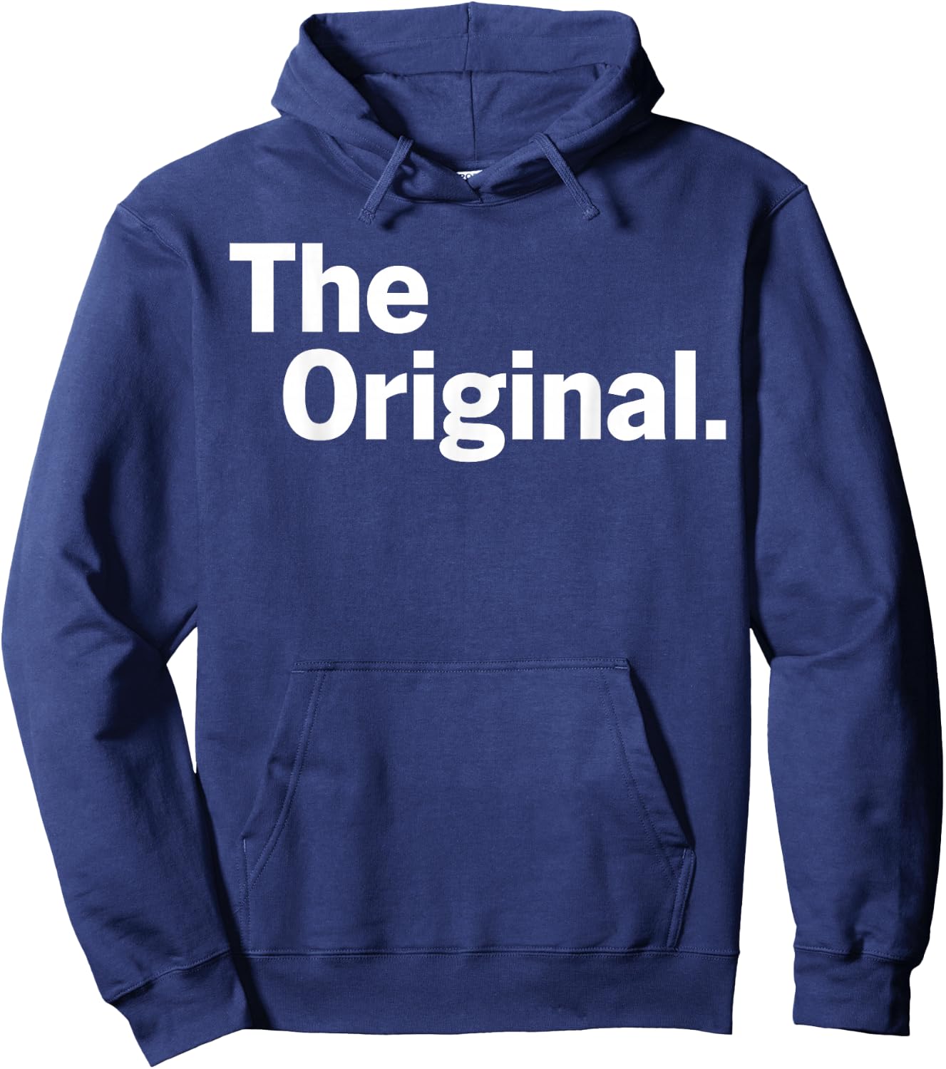 The Original and The Remix Funny Couple Matching Hoodie - Hoodie | Navy