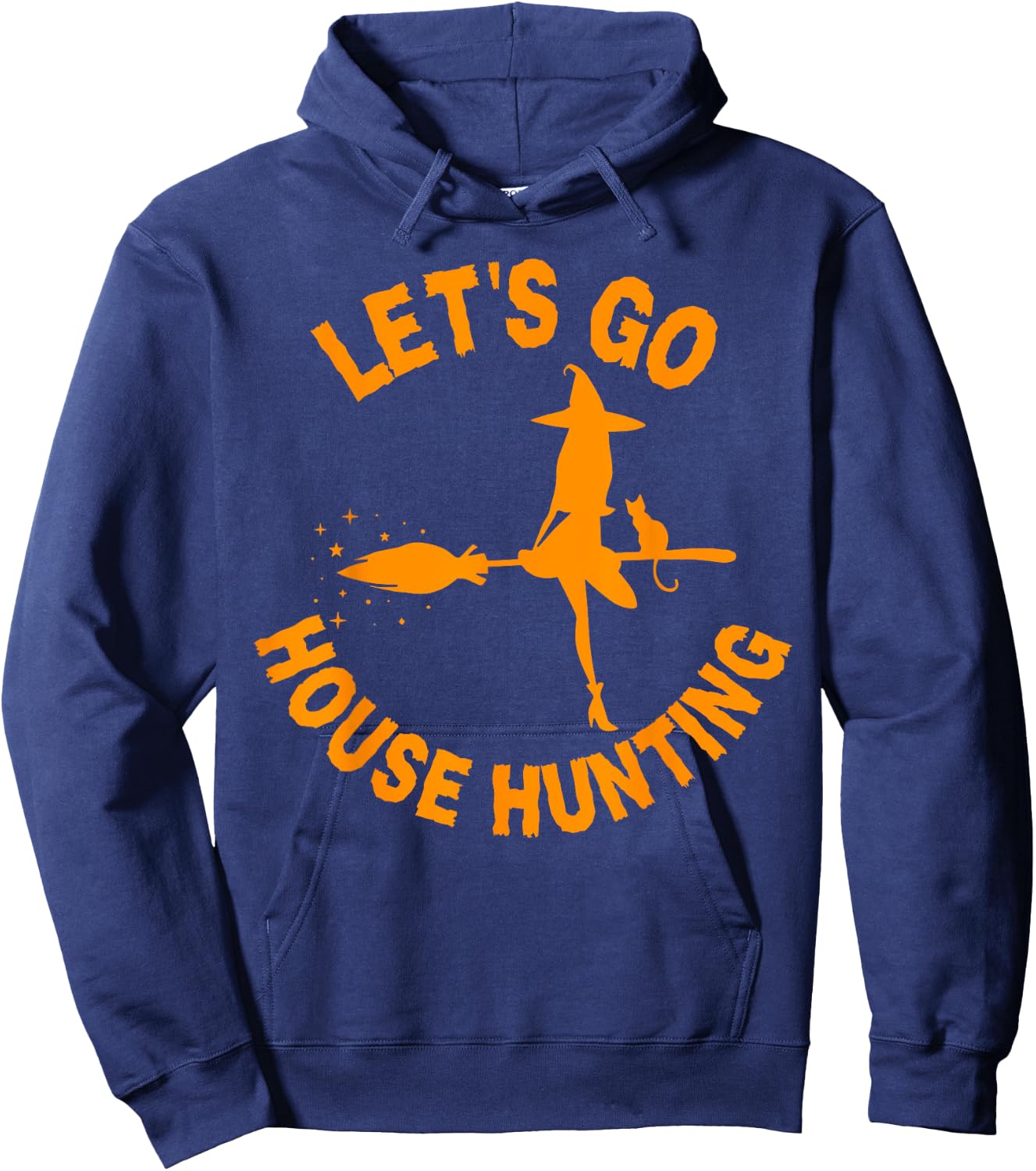 Lets Go House Hunting Realtor Halloween Costume Real Estate Hoodie - Hoodie | Navy