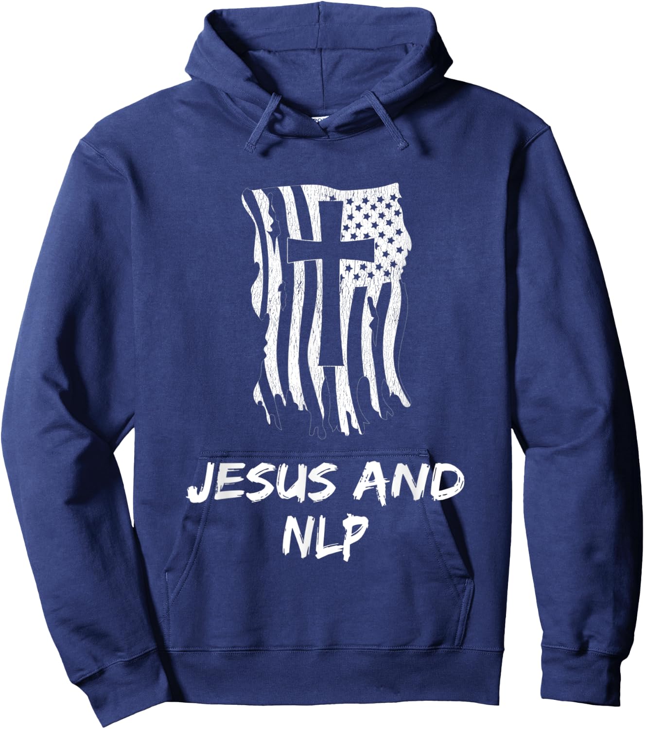 Jesus And NLP. Christian NLP Therapist Hoodie - Hoodie | Navy