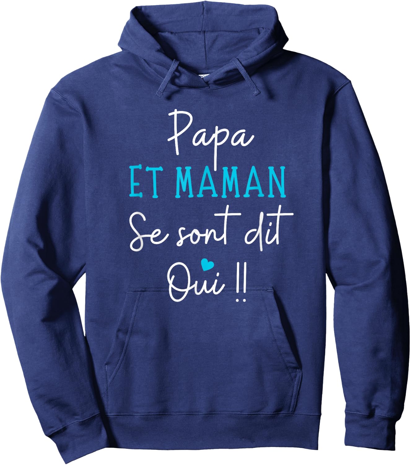 Future Groom She Said Yes - Wedding Fun Dad Mom , Black, S Hoodie - Hoodie | Navy