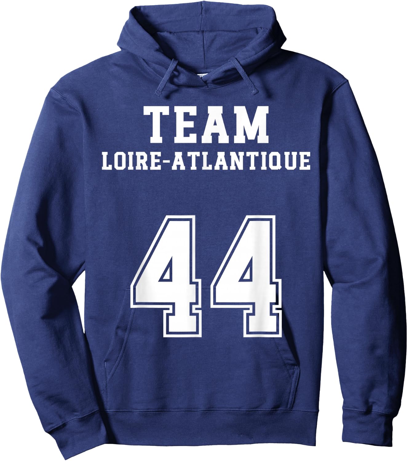 Loire-Atlantique Humour Team Pays de la Loire Region Nantes , Black, S Hoodie - Hoodie | Navy