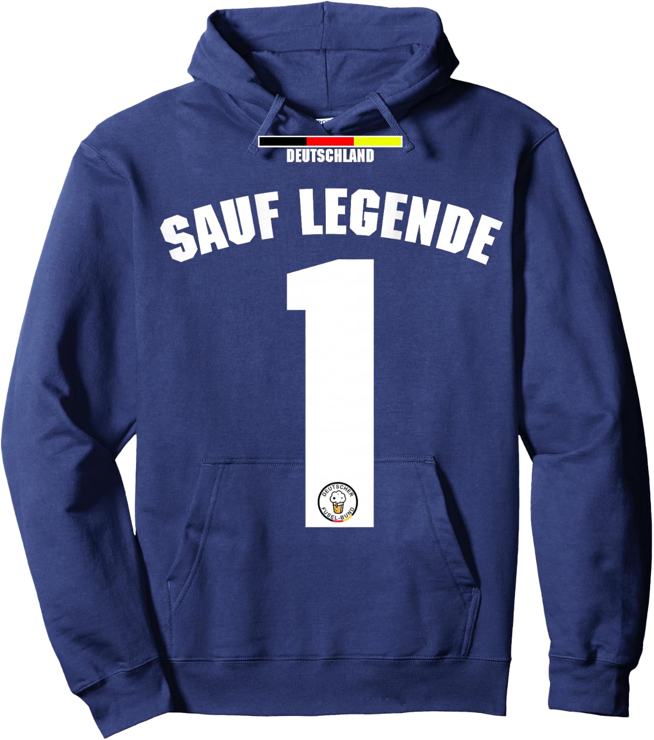 Deutschland Party Trikot Mallorca Party-Urlaub Hoodie - Hoodie | Navy