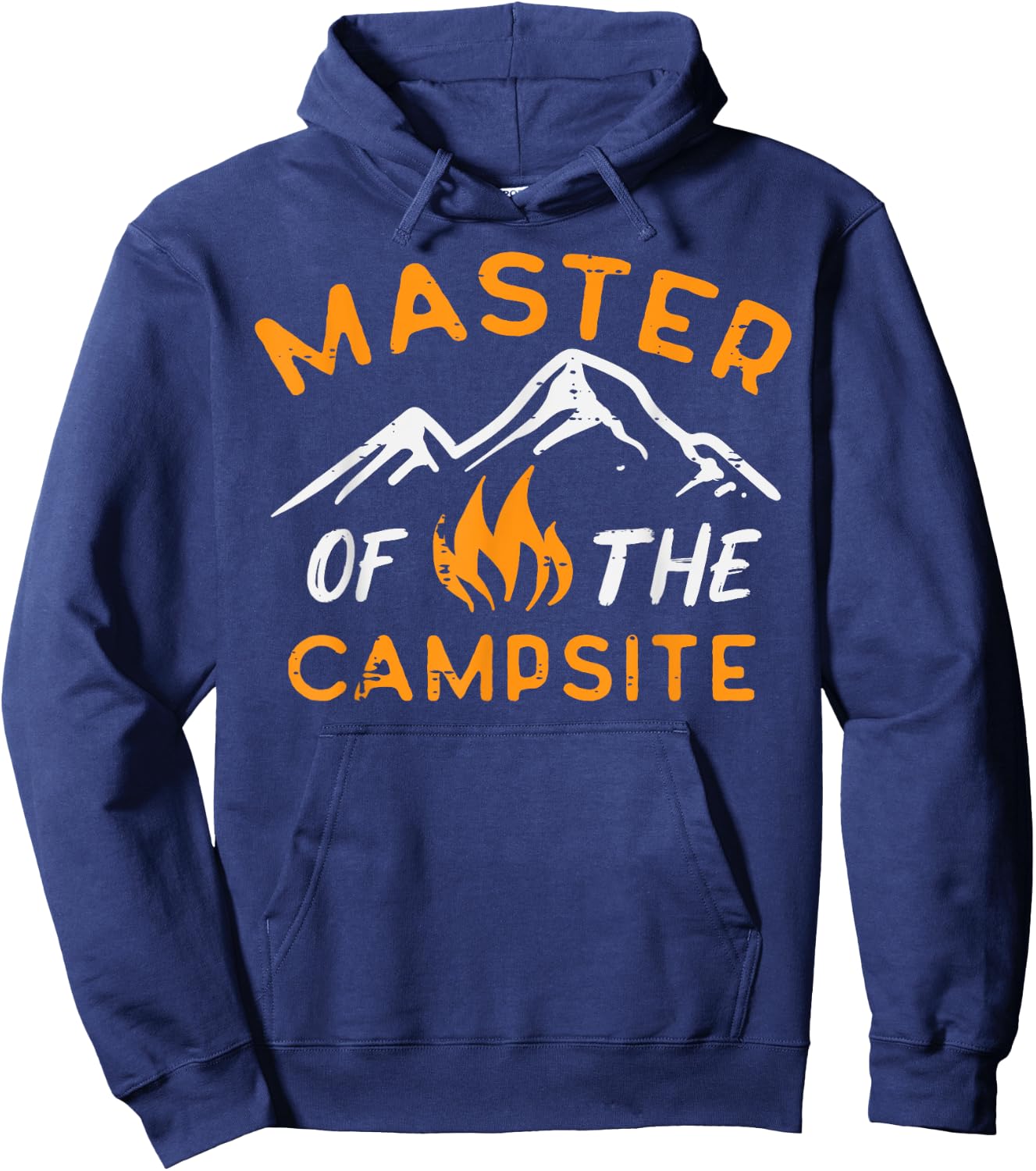 Master Of Campsite Camping Camper Dad Men Women Boys Kids Hoodie - Hoodie | Navy