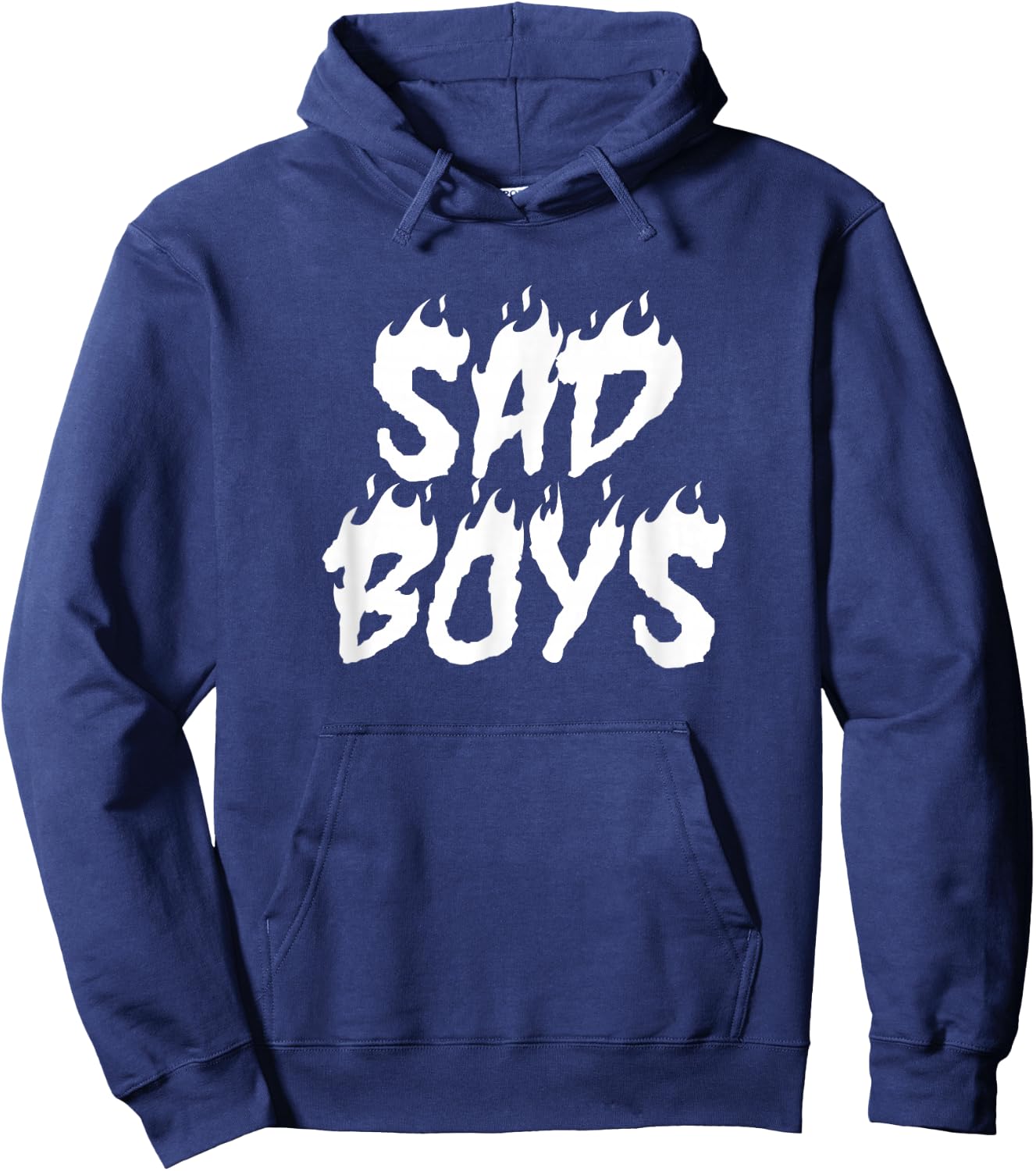Sad Boys Hype Streetwear Aesthetic Hoodie - Hoodie | Navy