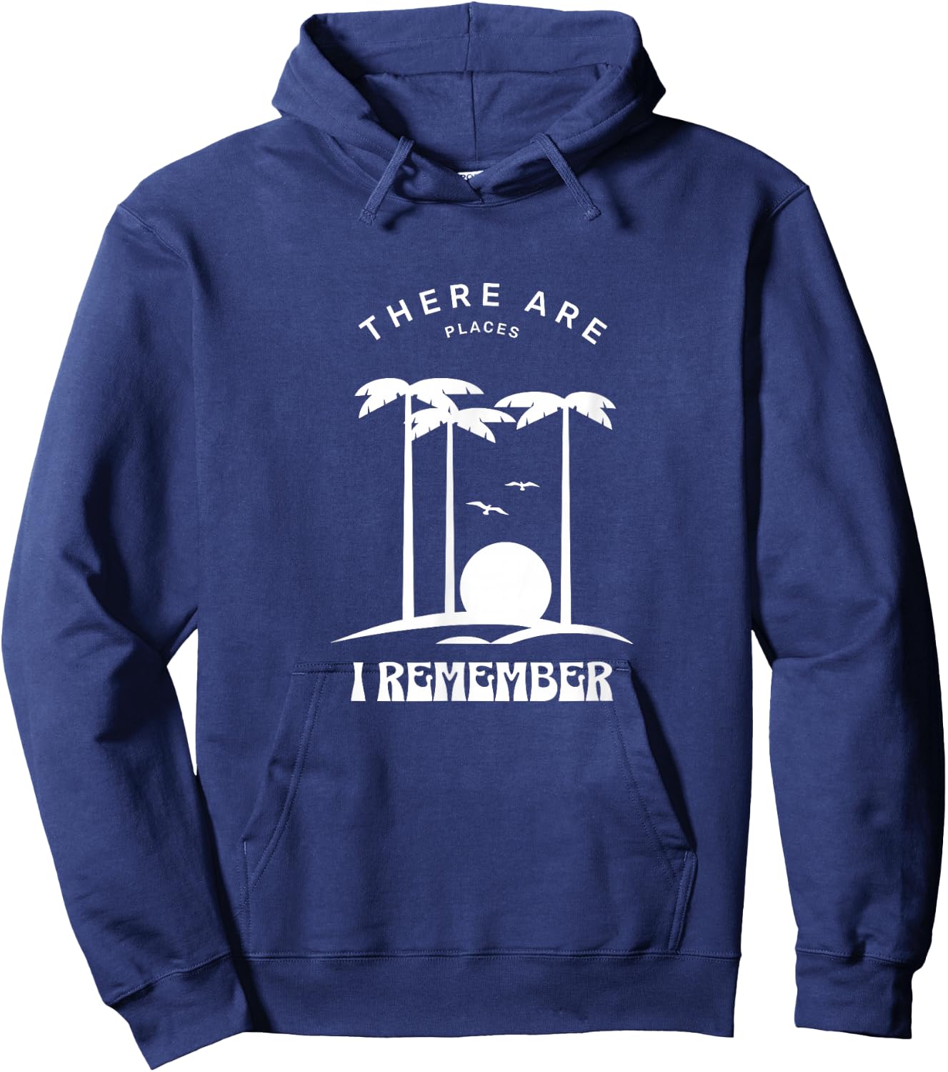 There are places I remember Hoodie - Hoodie | Navy
