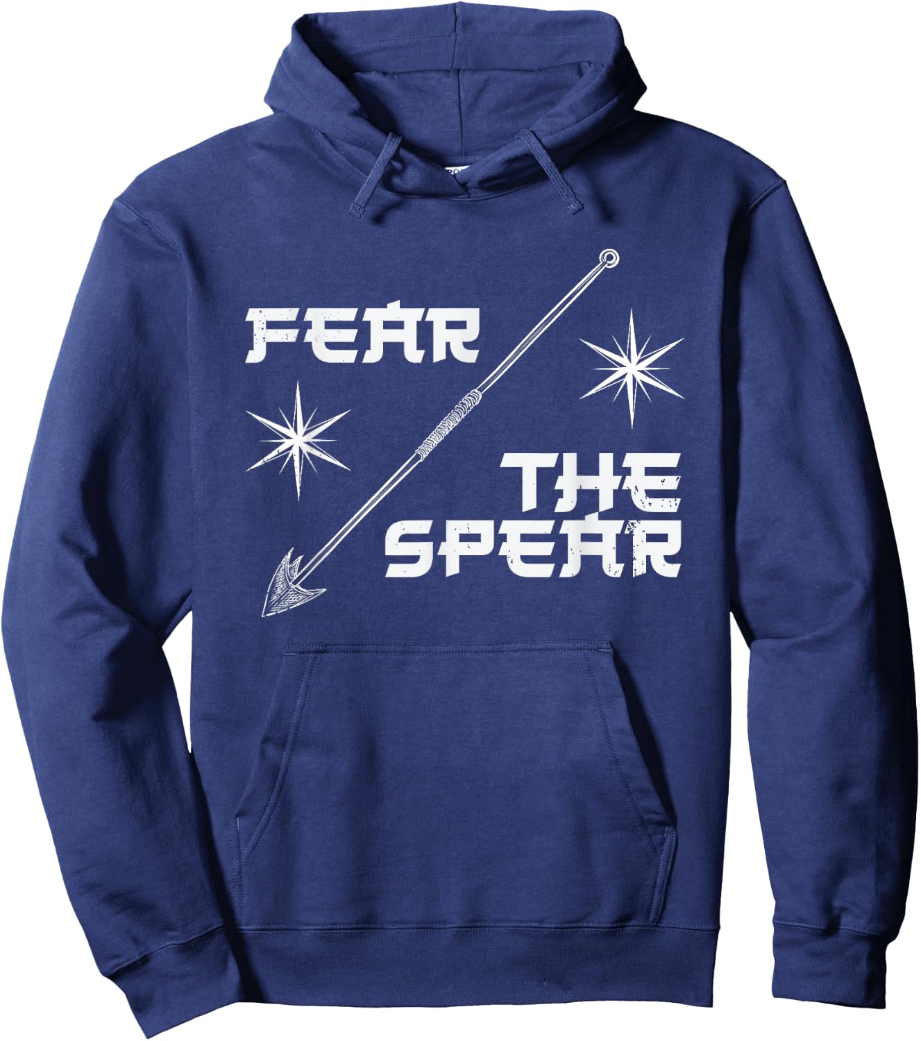 Fear The Spears Spearfishing Diver Hoodie - Hoodie | Navy