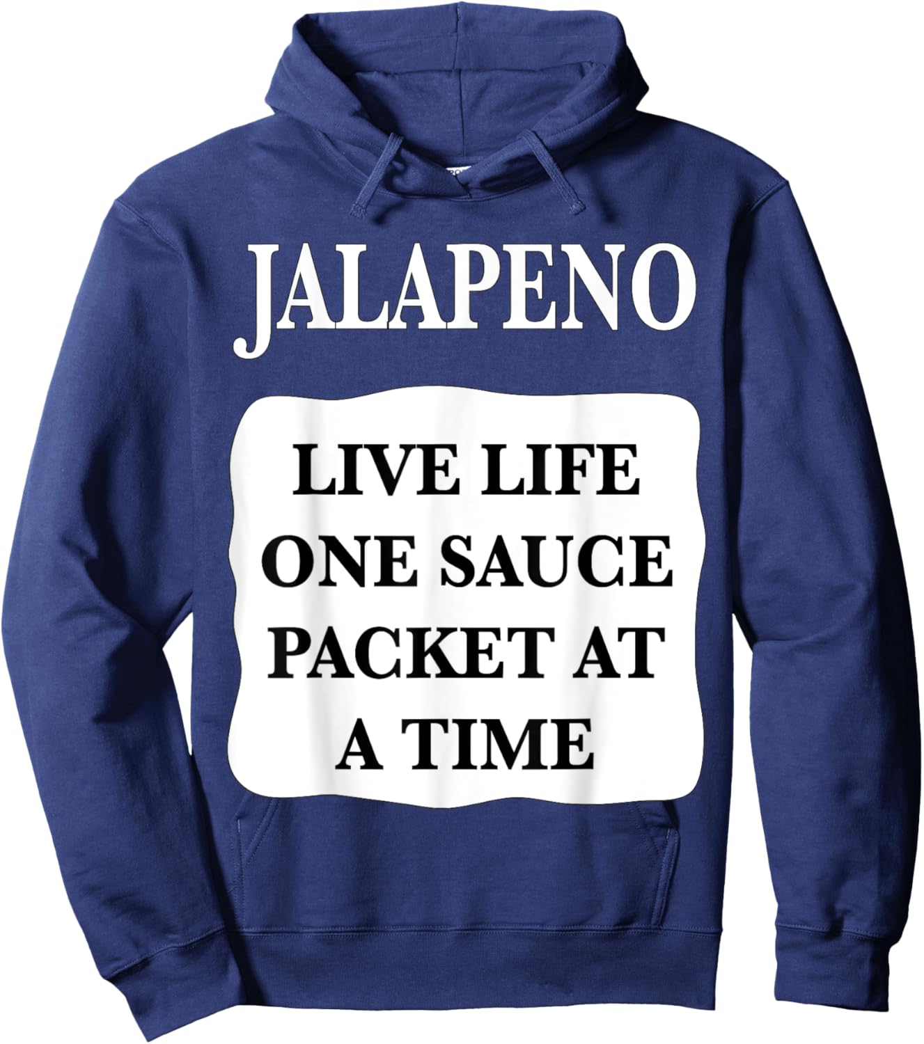 Jalapeno Taco Hot Sauce Packets Halloween Costumes Hoodie - Hoodie | Navy