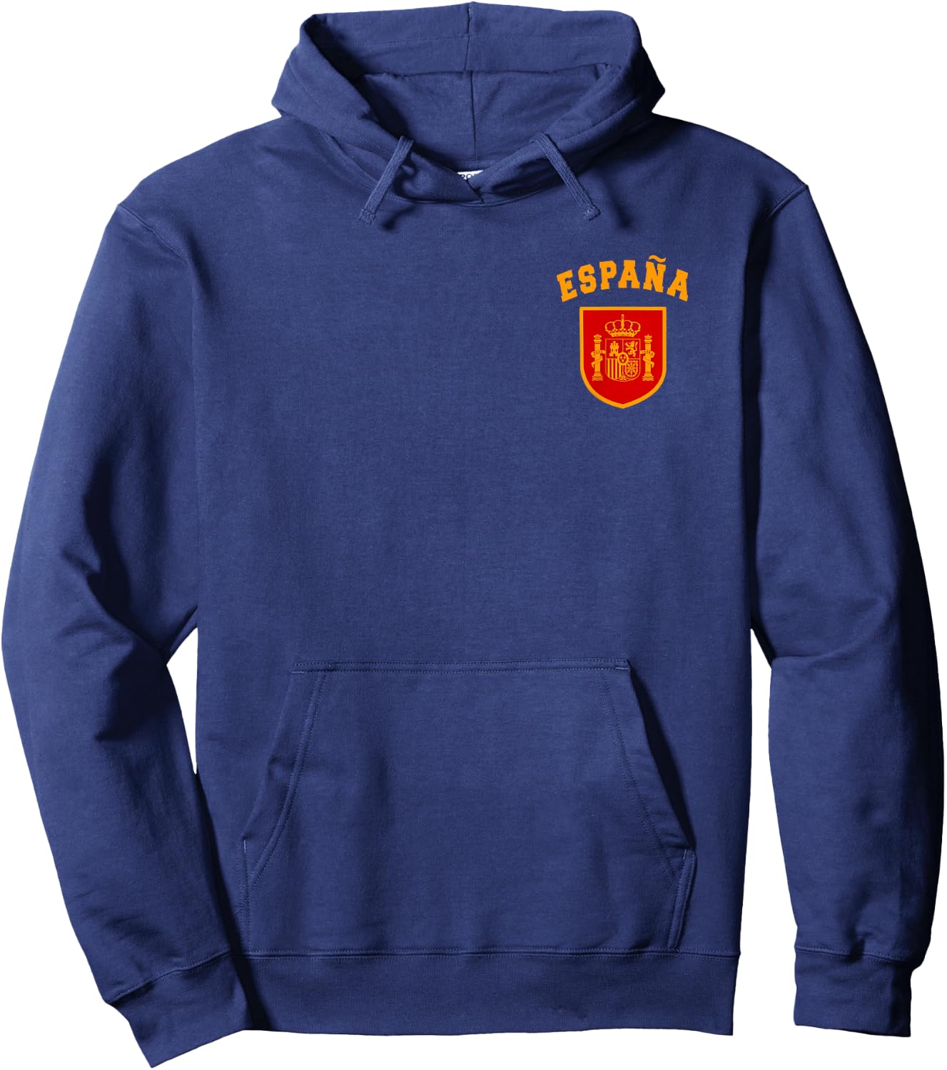 SPAIN HEART España Español EUROPE SPORTS FAN WOMEN MEN KIDS Hoodie - Hoodie | Navy