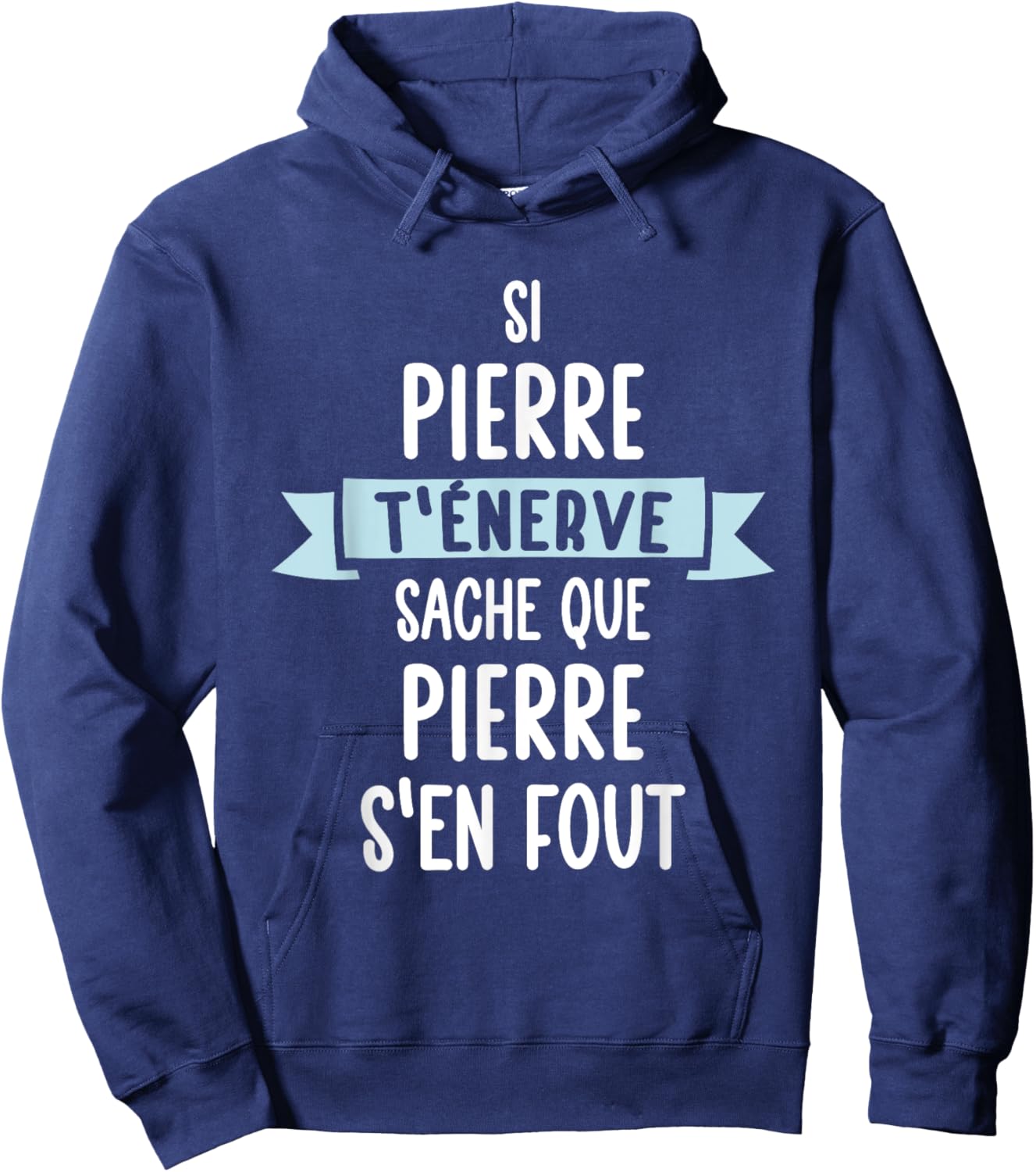 Gift Man Humour Name Personalized Stone , Black, S Hoodie - Hoodie | Navy