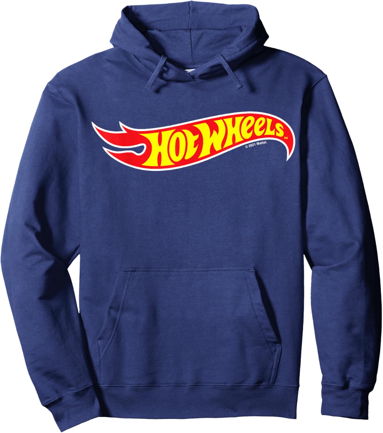 Hot Wheels - Hot Wheels Logo Hoodie - Hoodie | Navy