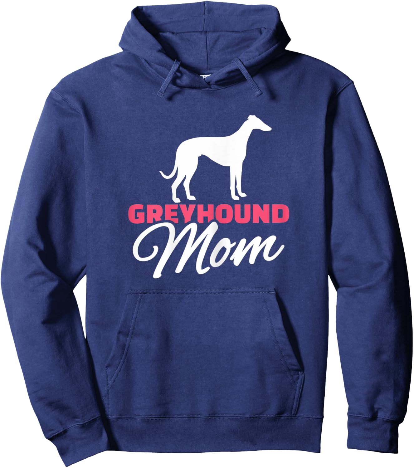 Greyhound Mama Hoodie - Hoodie | Navy