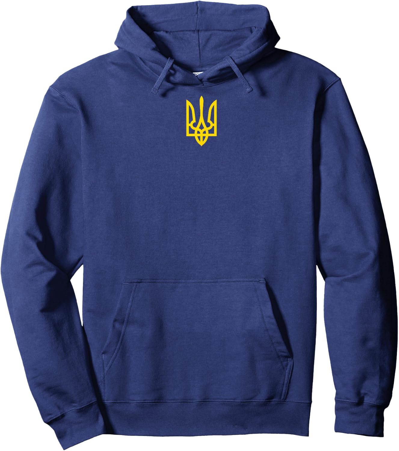 President Volodymyr Zelensky - Ukraine Tryzub Trident Pride , black Hoodie - Hoodie | Navy