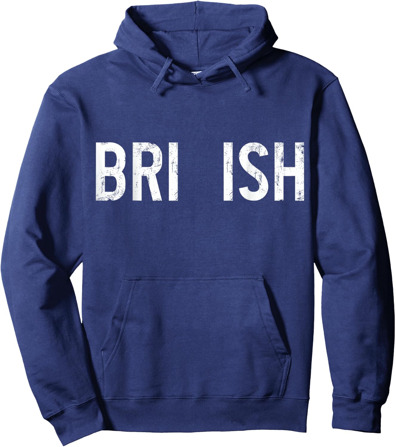 Bri Ish Funny British Accent Pride UK United Kingdom English Hoodie - Hoodie | Navy