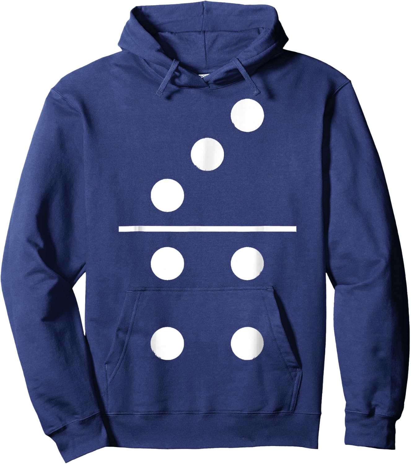 Funny Domino Stone 3 4 Group Costume Carnival Fancy Dress , black Hoodie - Hoodie | Navy