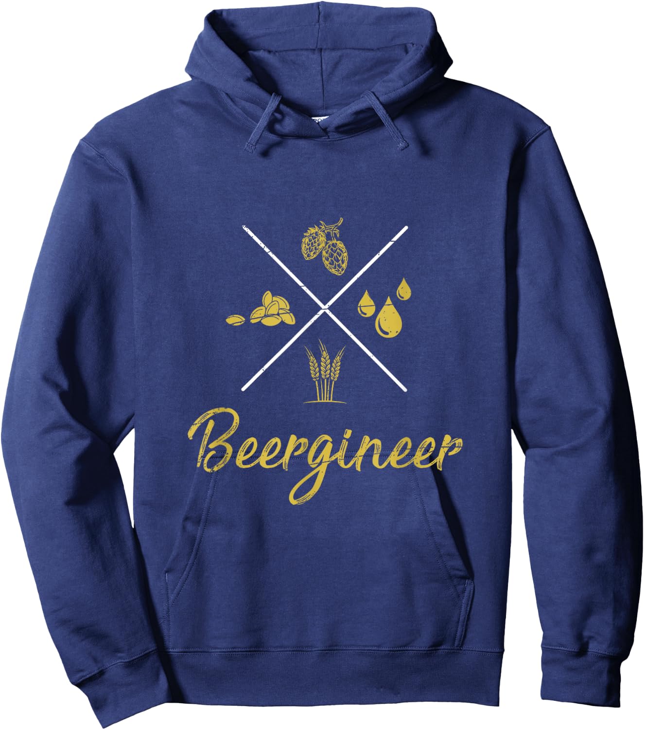 Craft beer Brewing Drinking Gift Craft Beer Hoodie - Hoodie | Navy