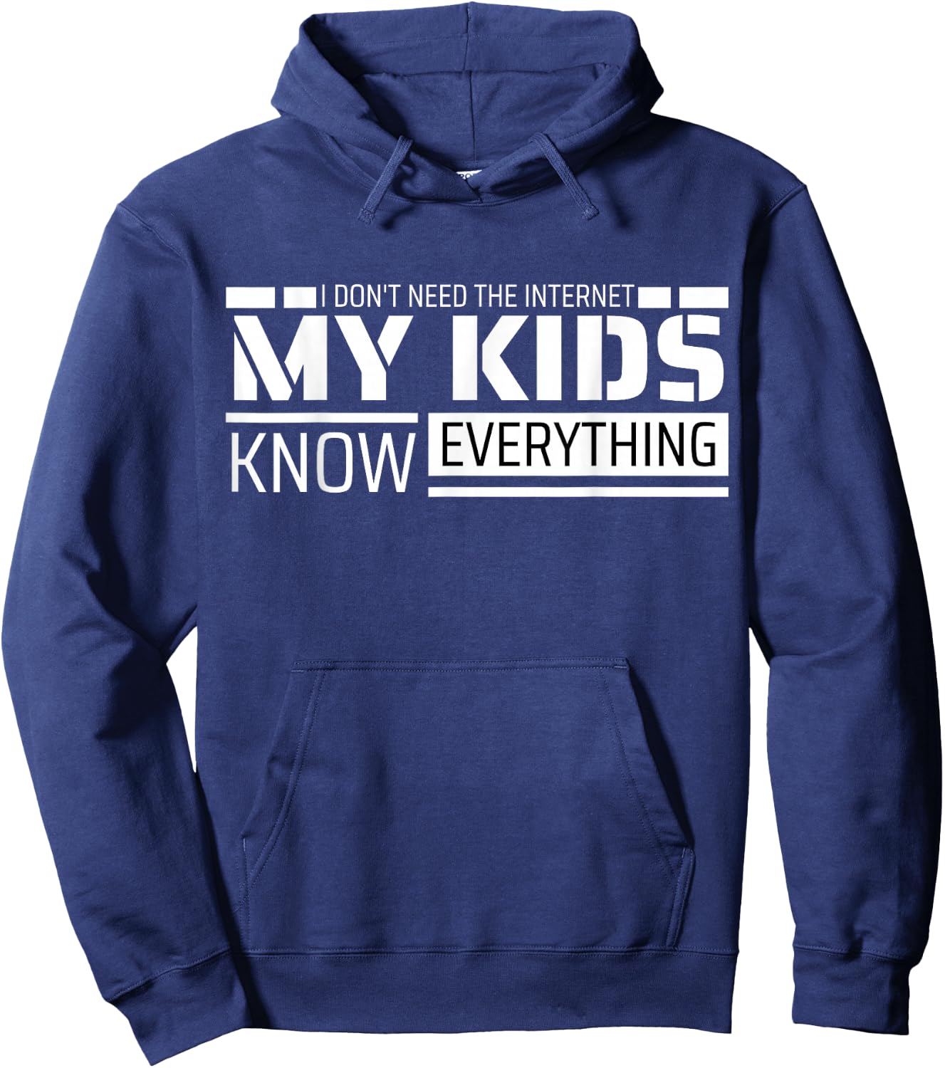 Funny Dad Shirt From Kids Men Funny Fathers Day Dad Hoodie - Hoodie | Navy