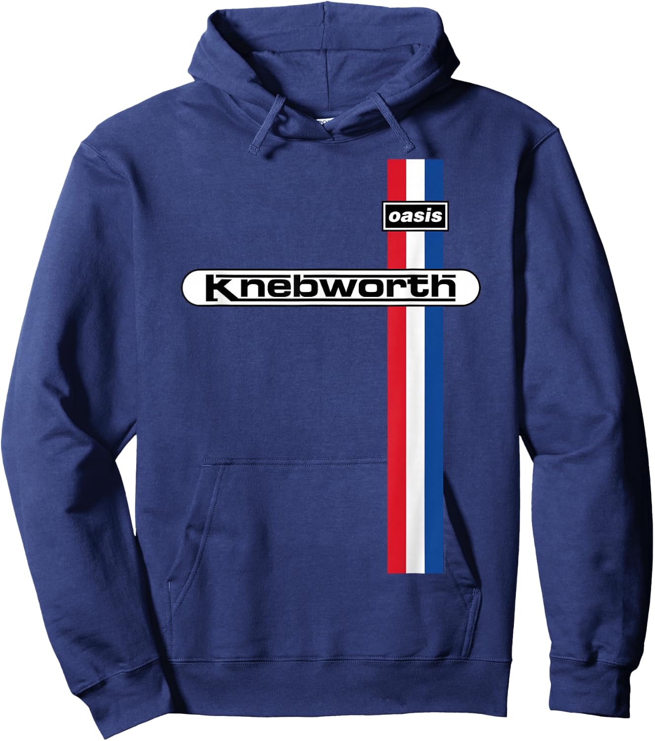 Oasis Knebworth in Navy Hoodie - Hoodie | Navy