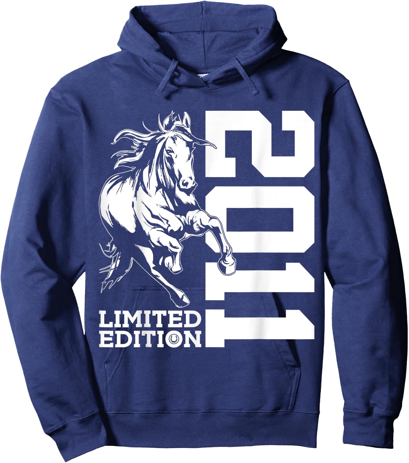 Riding 14th Birthday Horse Limited Edition 2011 Rider Hoodie - Hoodie | Navy
