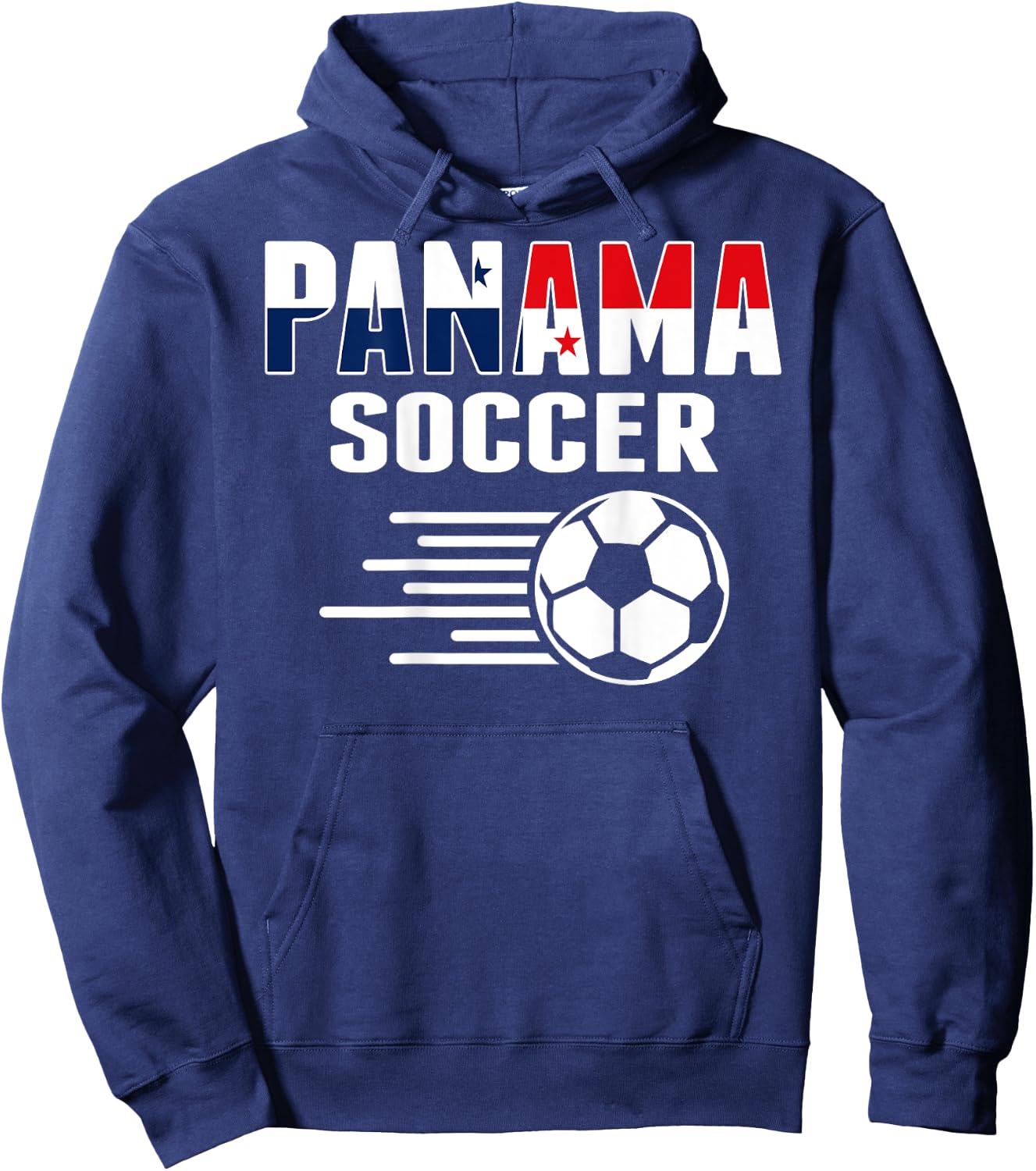 Proud Panama Soccer Fans Jersey - Panamanian Football Lovers Hoodie - Hoodie | Navy