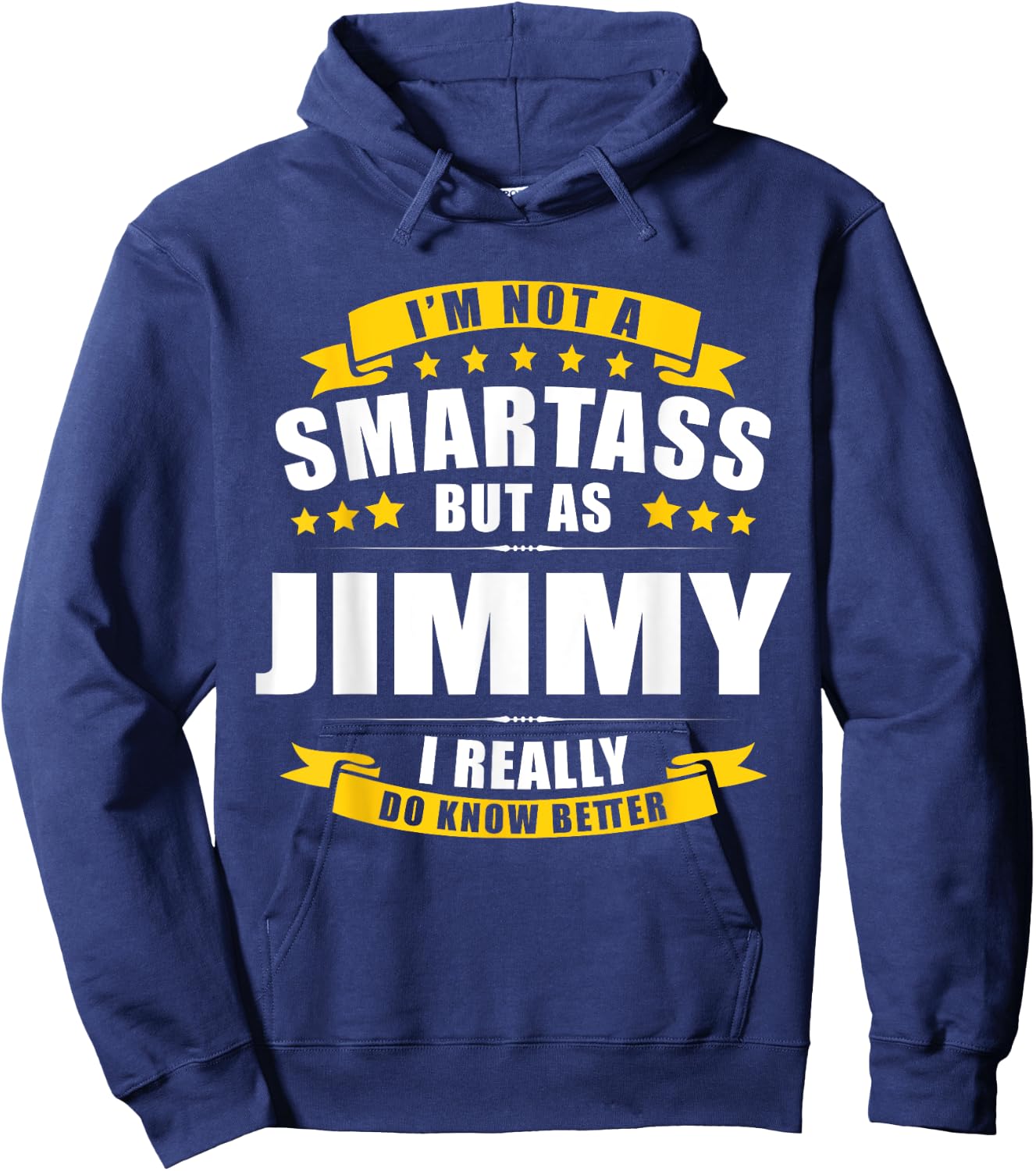Name Jimmy First Name Gifts - Funny Personalized Gift Hoodie - Hoodie | Navy