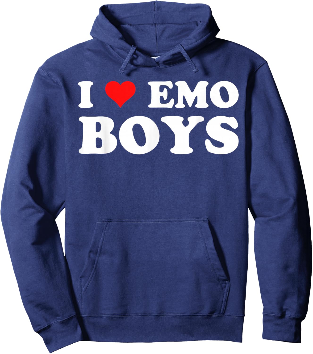 Goth Grunge Alt 2000s Punk Scene Emo Girl Who Love Emo Boys Hoodie - Hoodie | Navy